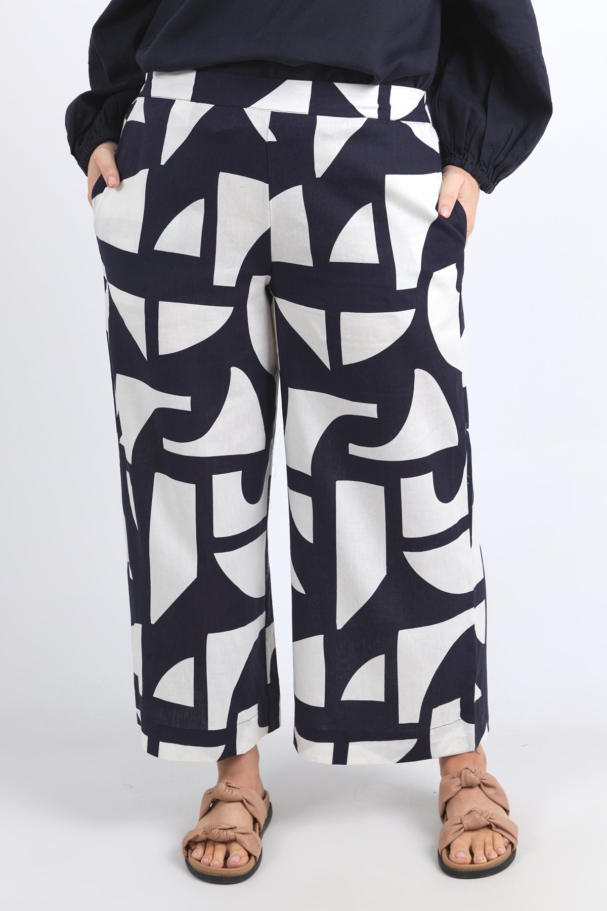 Dali Abstract Pant Midnight Abstract