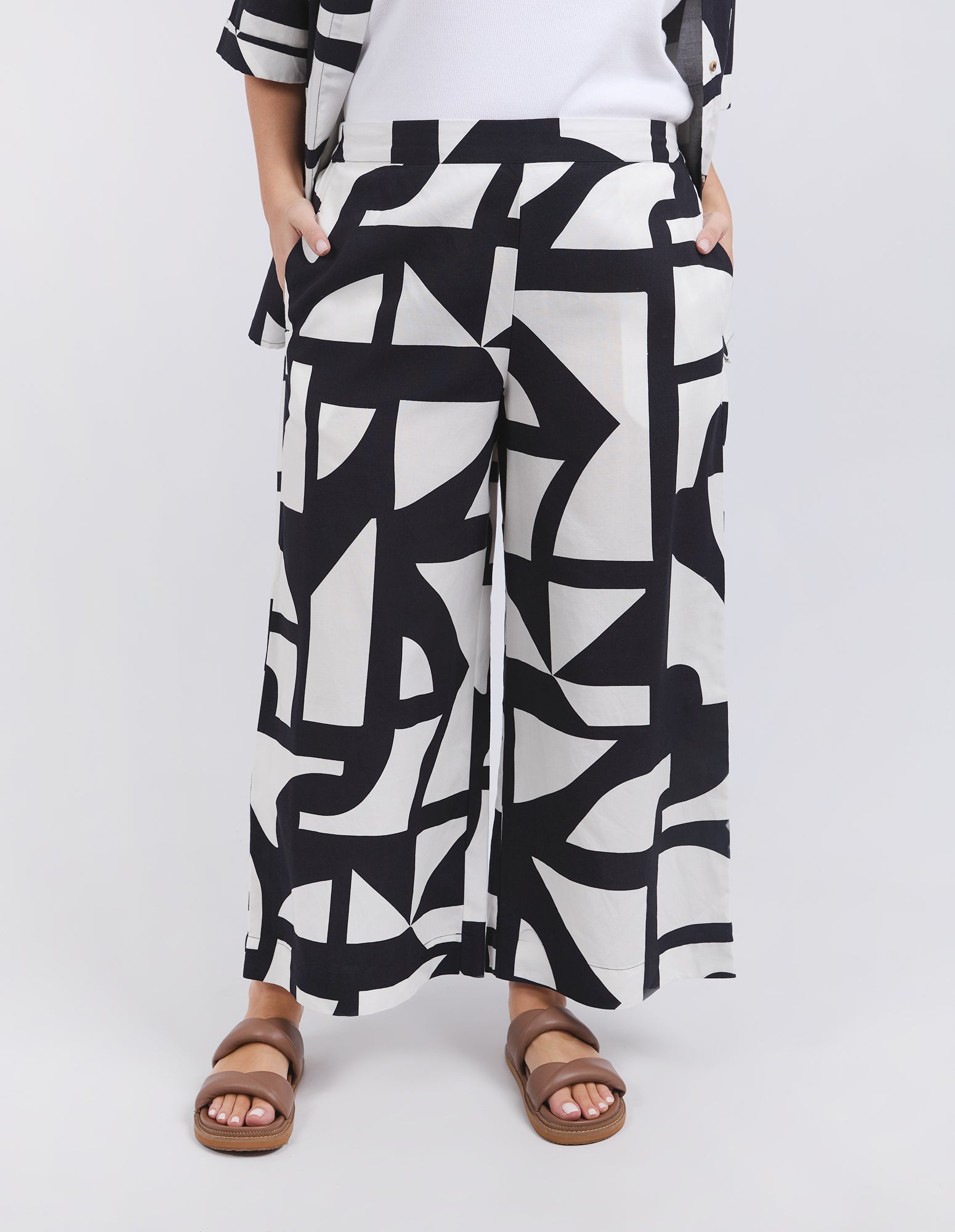 Dali Abstract Pant Midnight Abstract