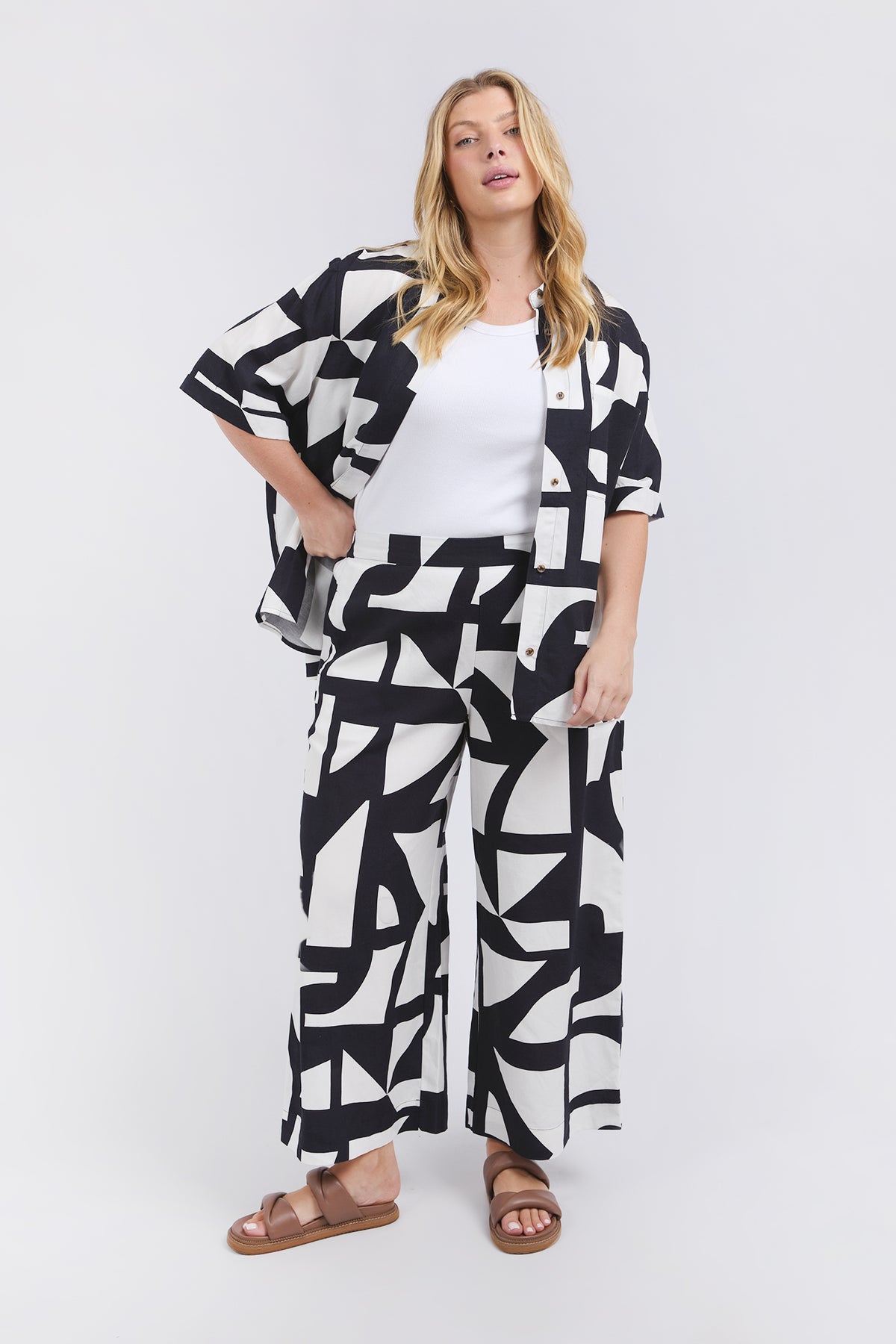 Dali Abstract Pant Midnight Abstract