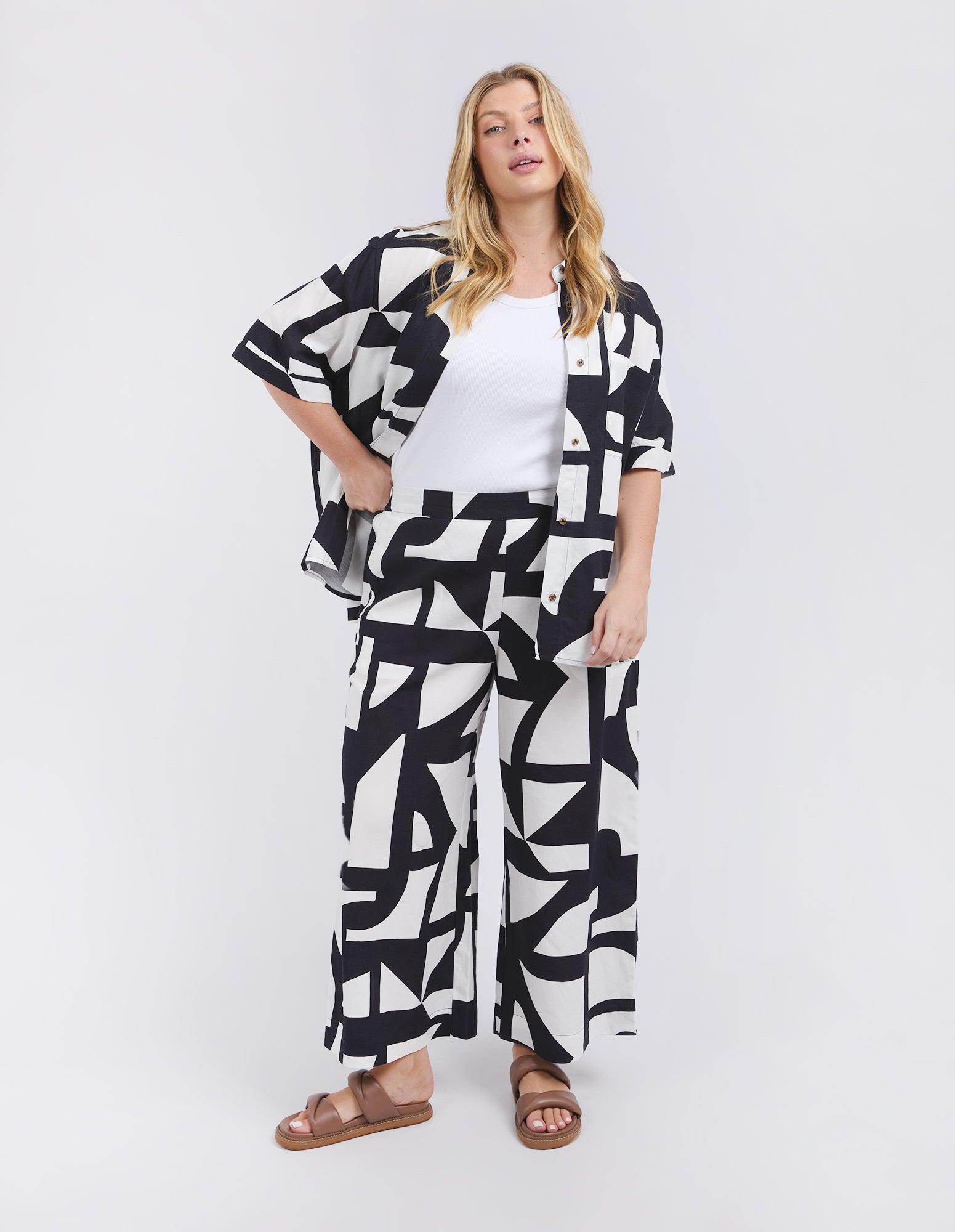 Dali Abstract Pant Midnight Abstract
