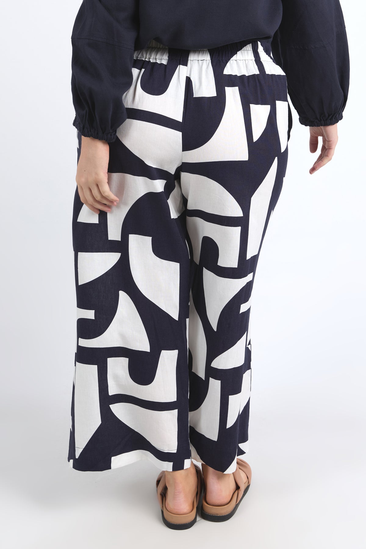 Dali Abstract Pant Midnight Abstract