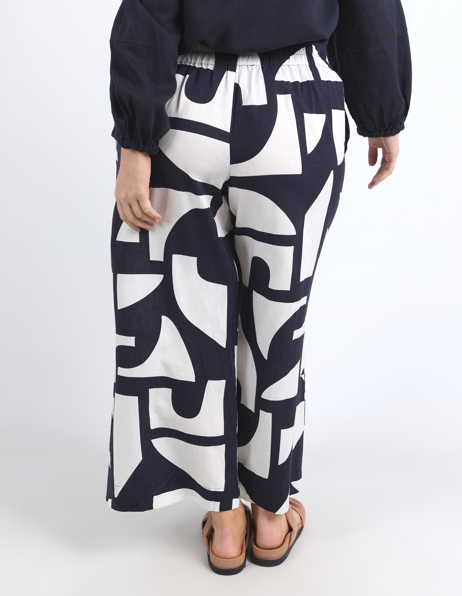 Dali Abstract Pant Midnight Abstract