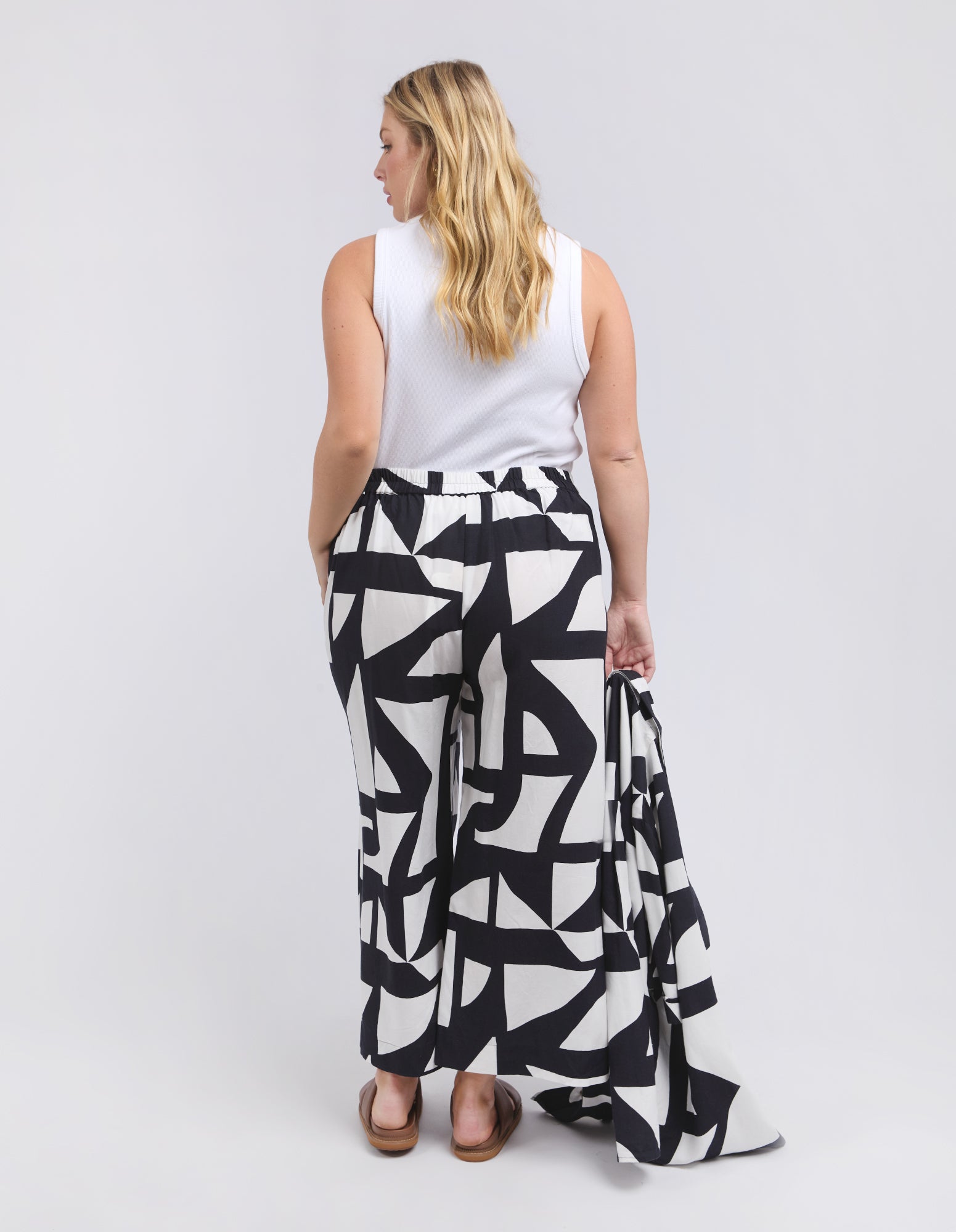 Dali Abstract Pant Midnight Abstract