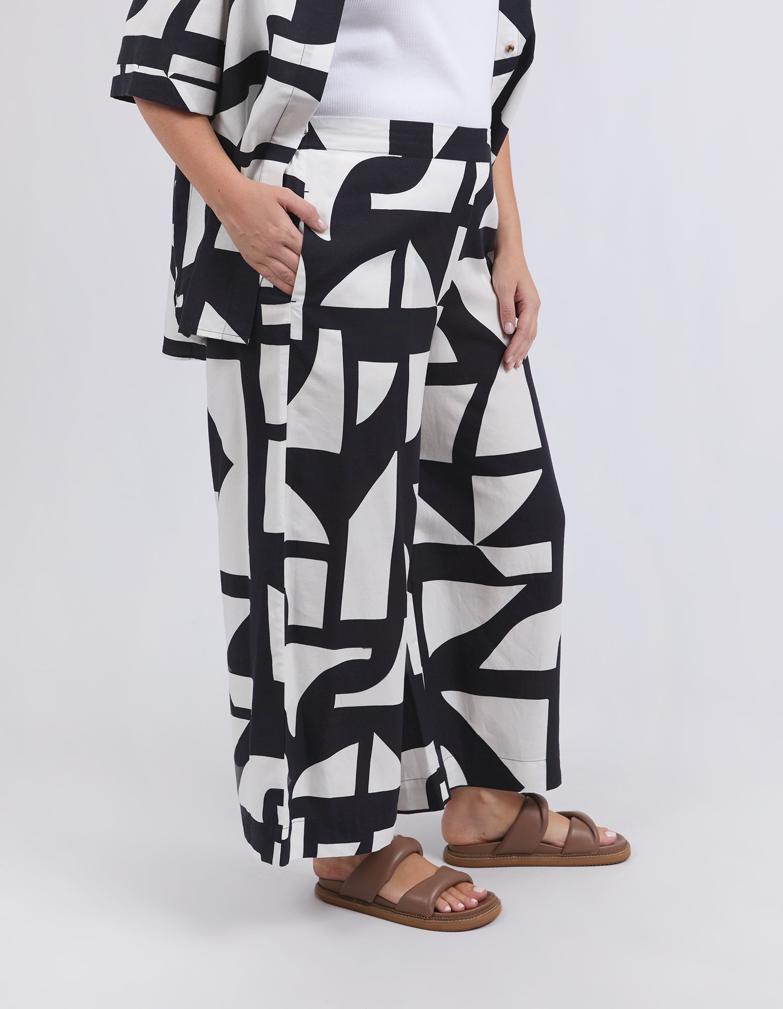 Dali Abstract Pant Midnight Abstract