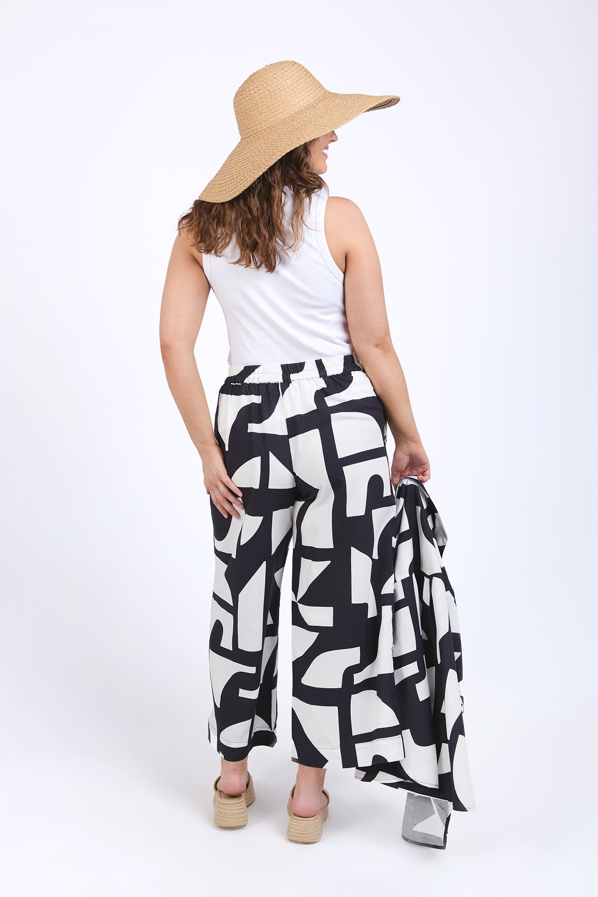 Dali Abstract Pant Midnight Abstract
