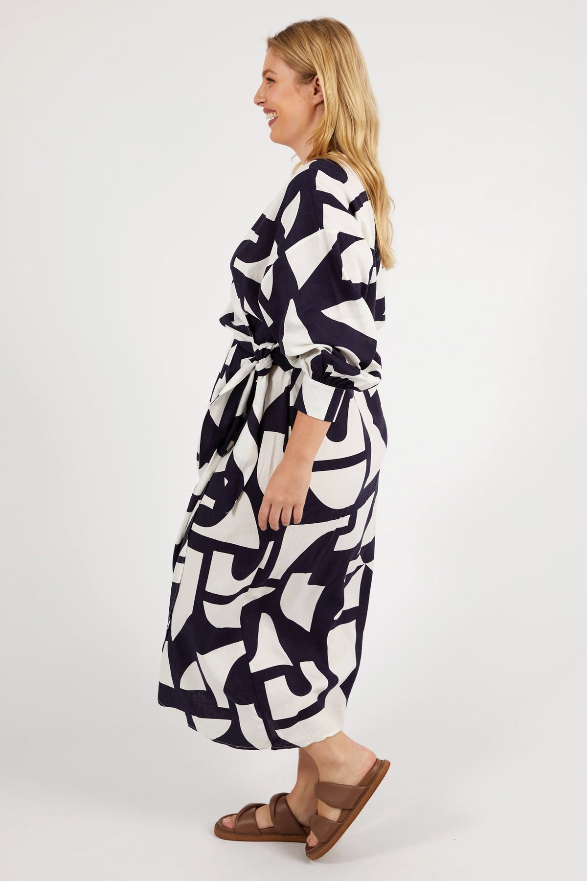 Dali Abstract Dress Midnight Abstract