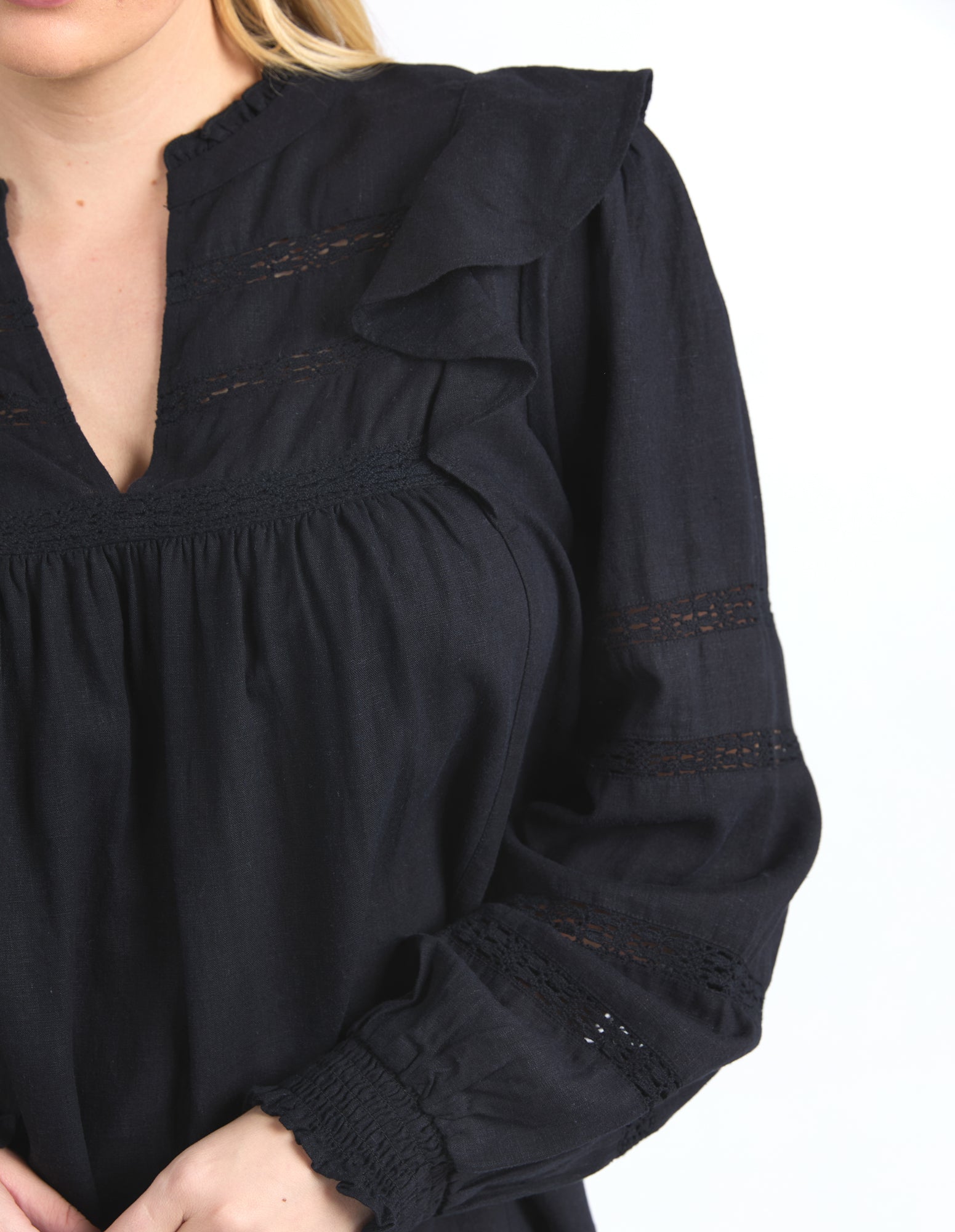 Bonnie Blouse Black