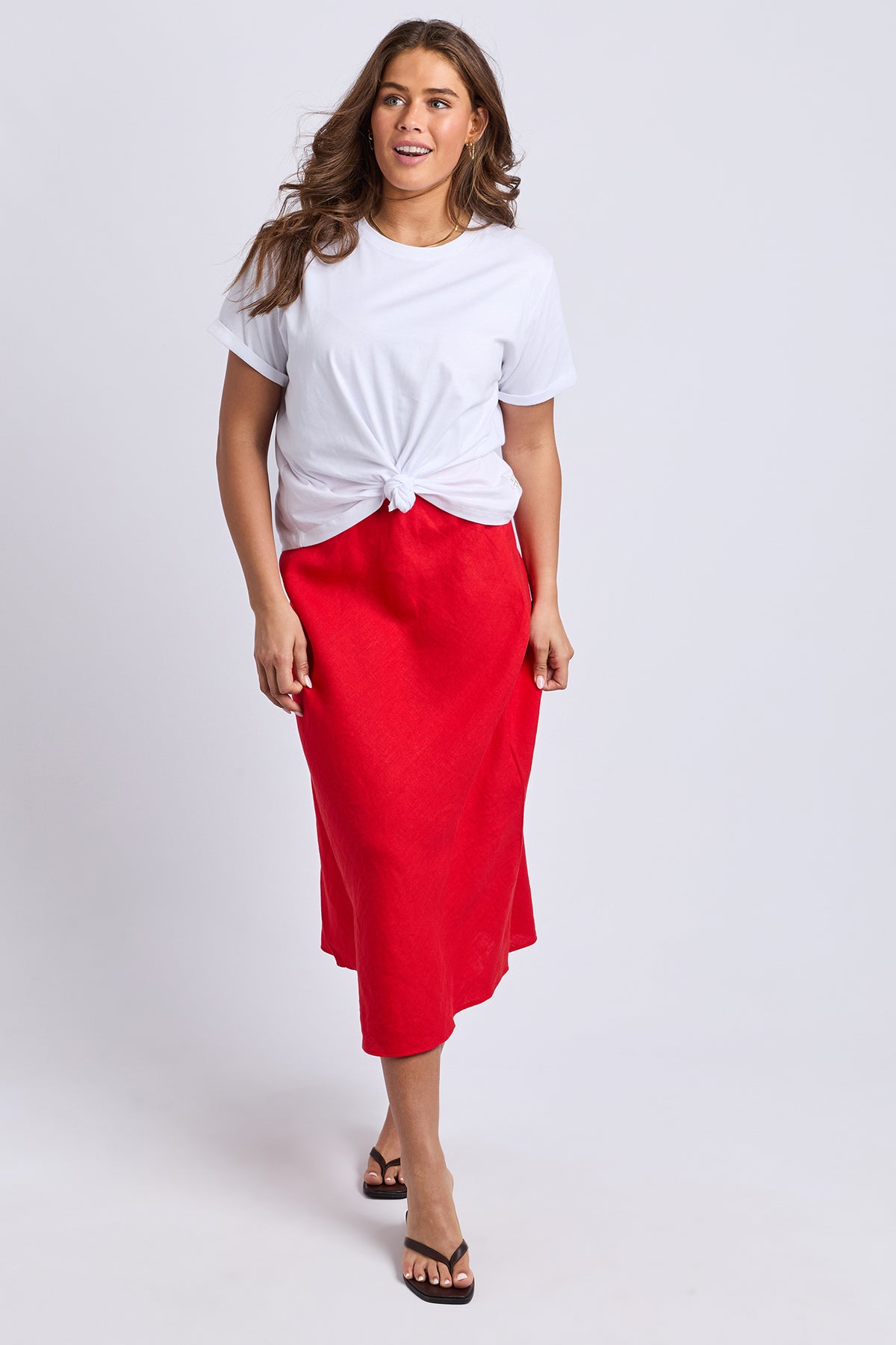 Eleni Skirt Poppy