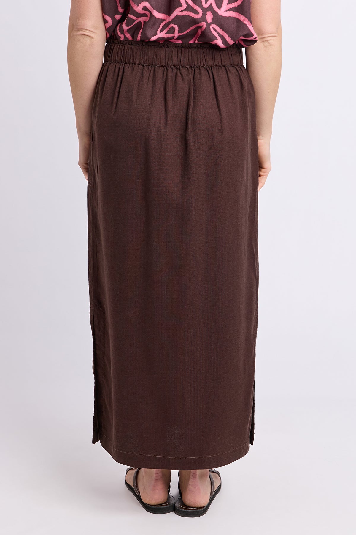 Mila Utility Skirt Chocolate
