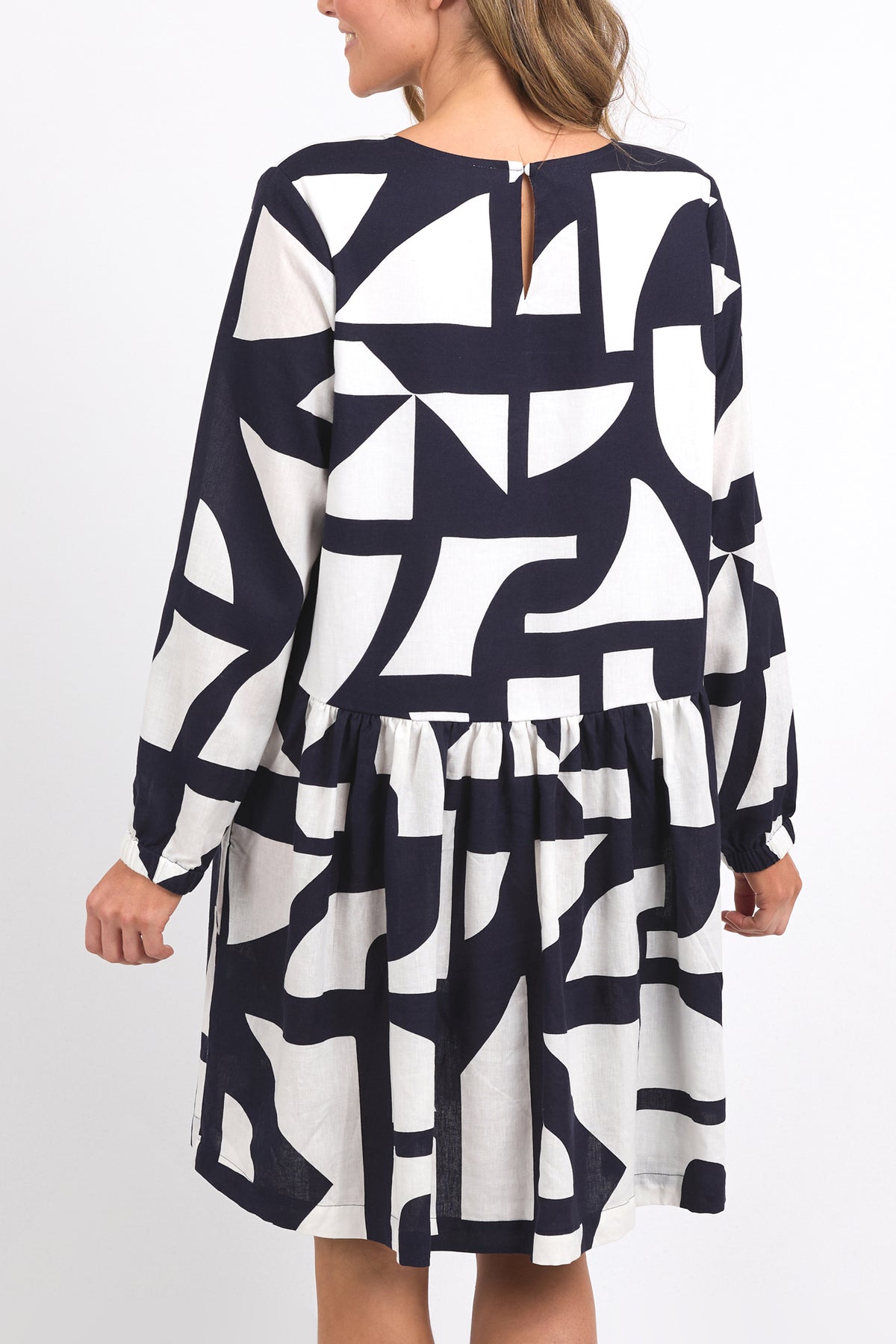 Dali Dress Midnight Abstract