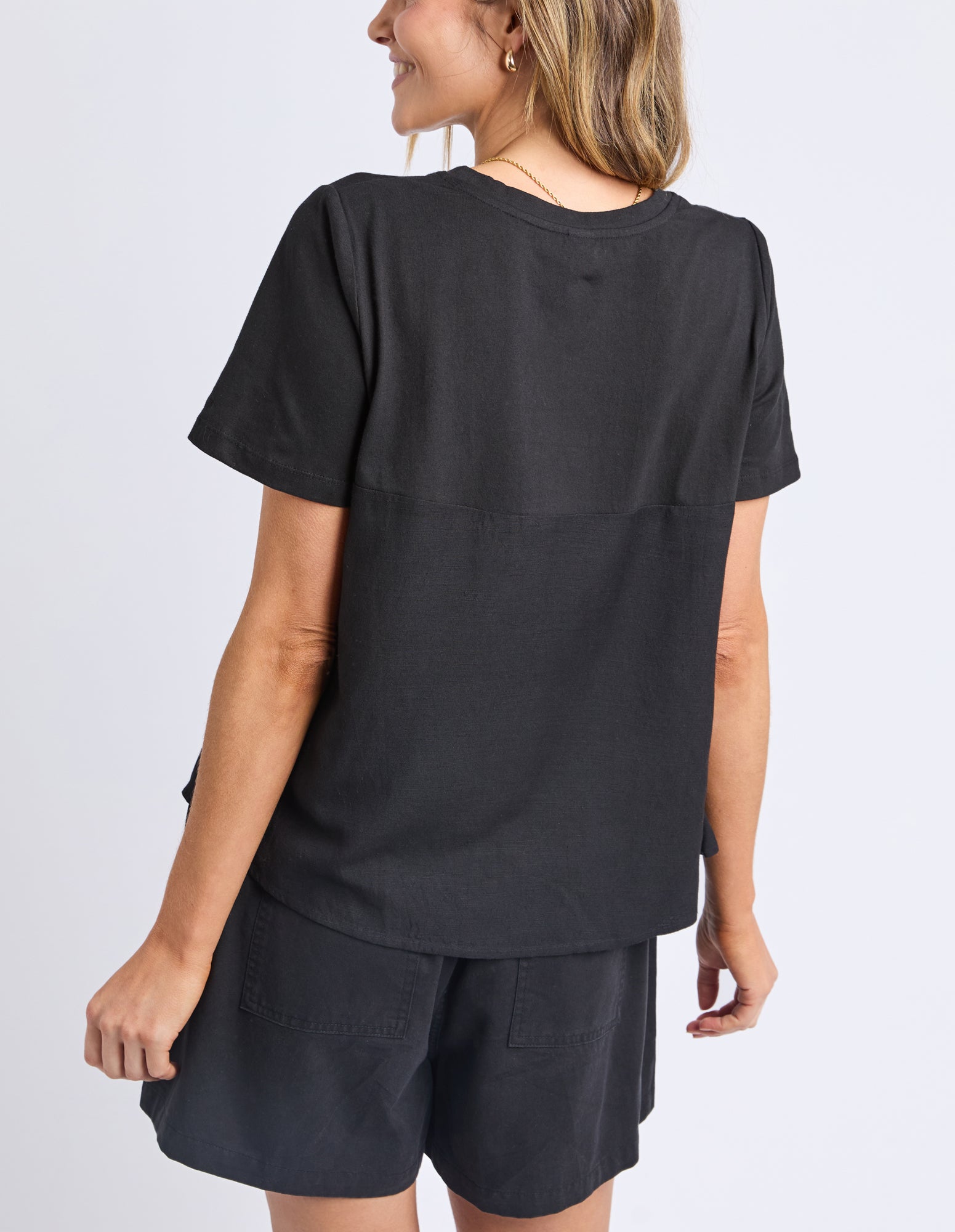 Melrose Top Black