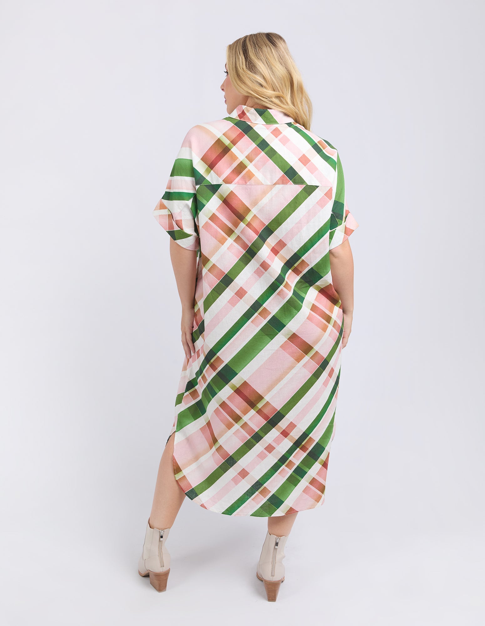Bree Check Dress Check