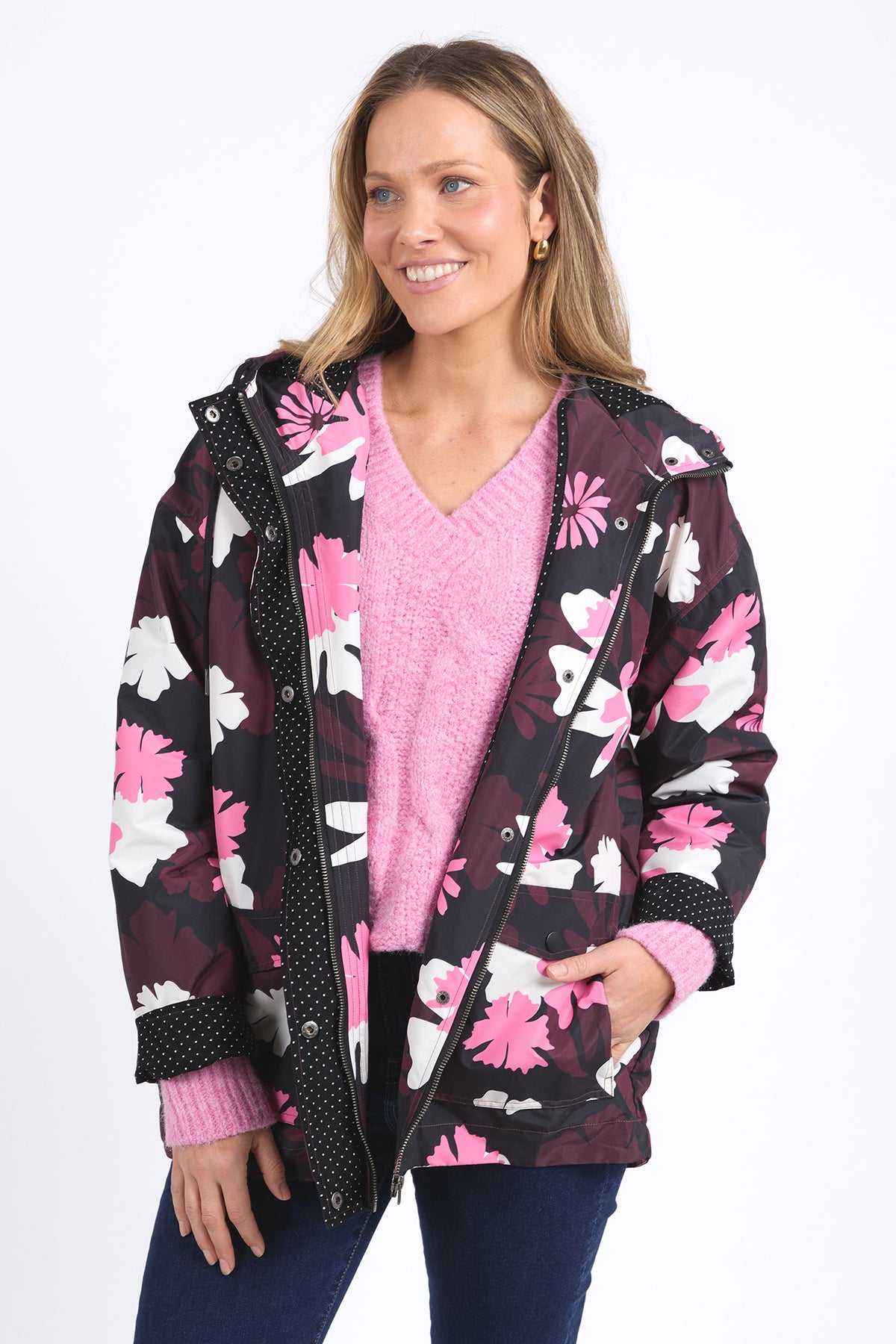 Hadley Floral Raincoat Hadley Floral Print