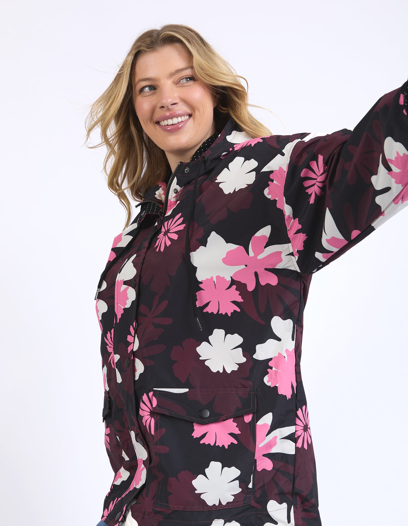 Hadley Floral Raincoat Hadley Floral Print
