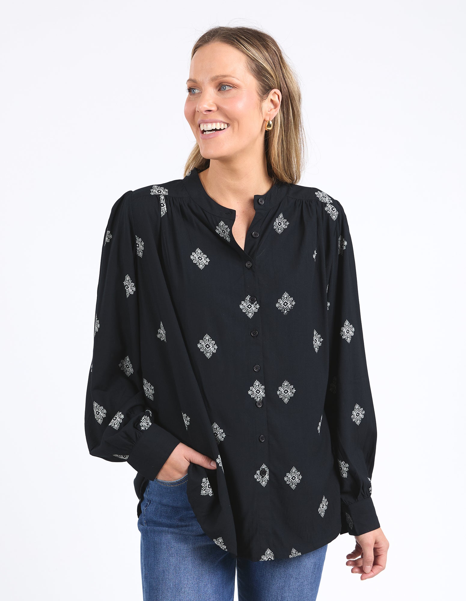 Georgina Print Blouse Georgina Print