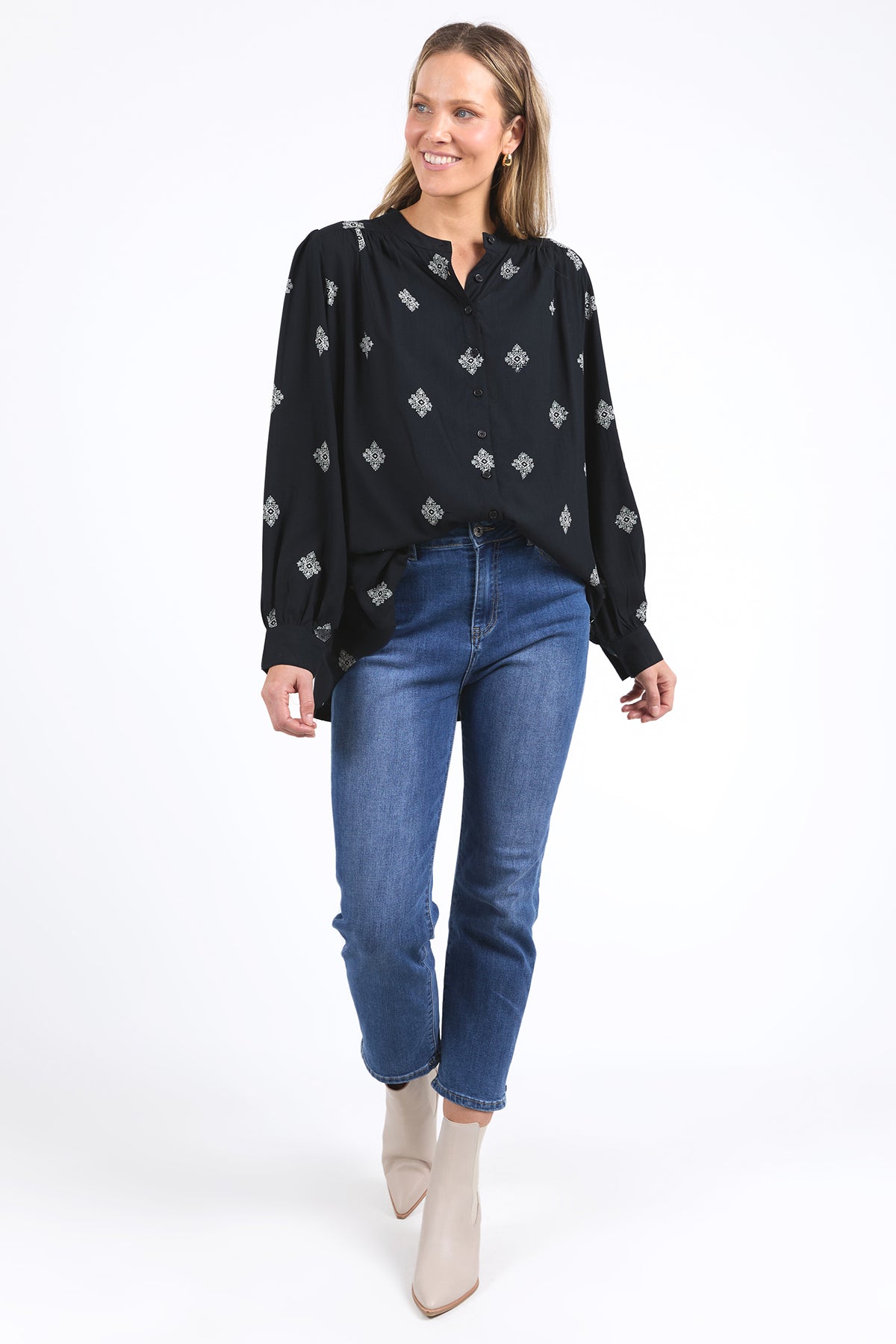 Georgina Print Blouse Georgina Print