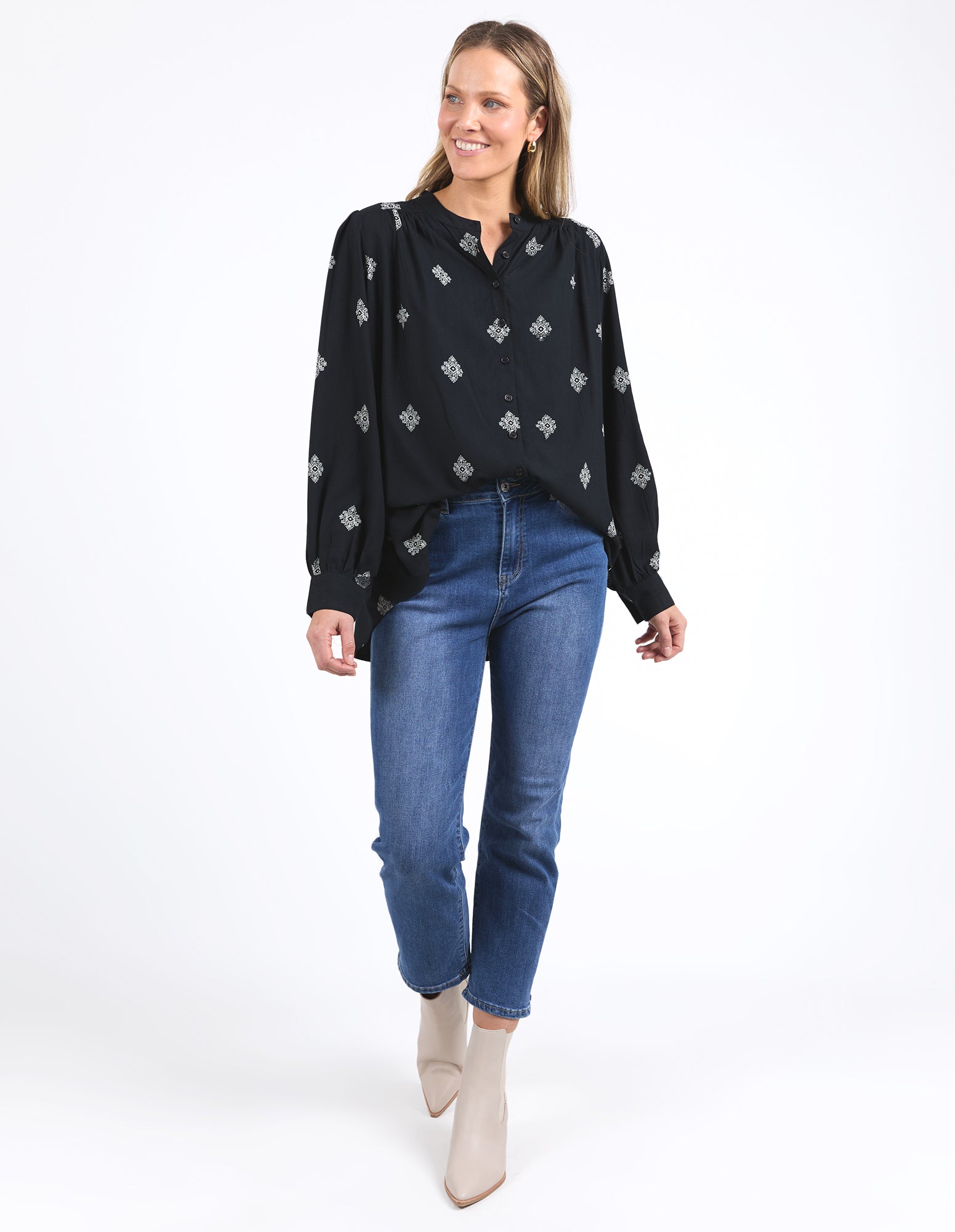 Georgina Print Blouse Georgina Print
