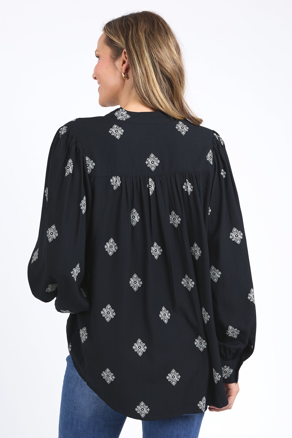 Georgina Print Blouse Georgina Print