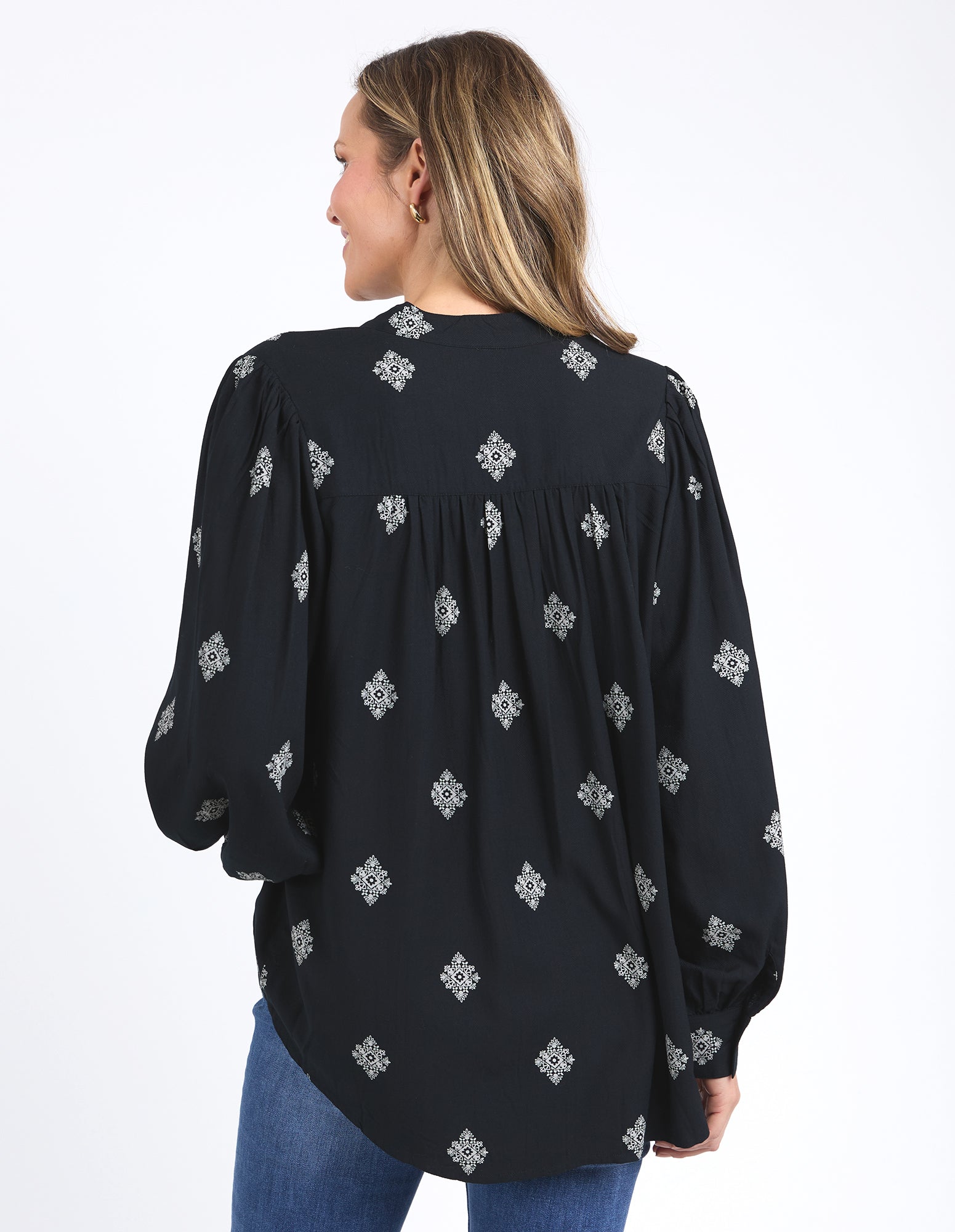 Georgina Print Blouse Georgina Print