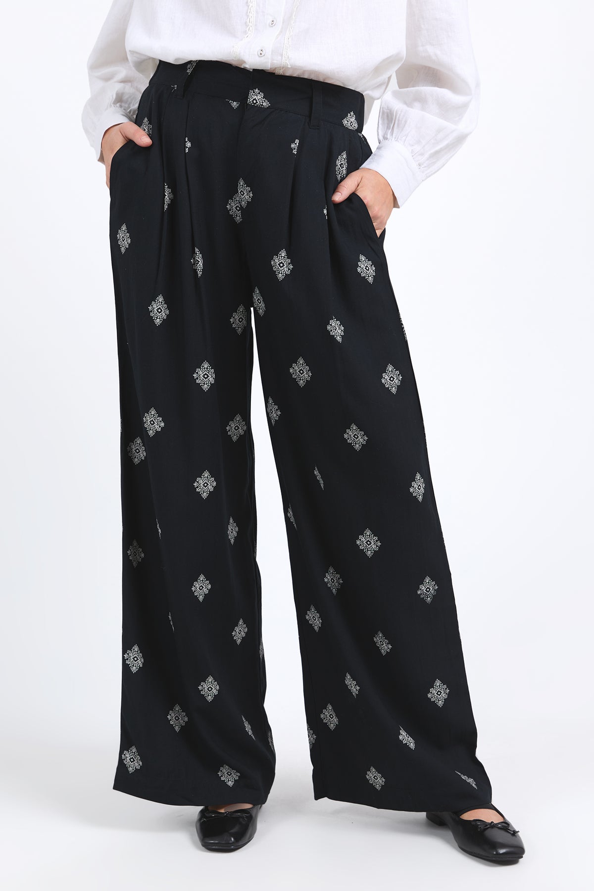 Georgina Print Pant Georgina Print