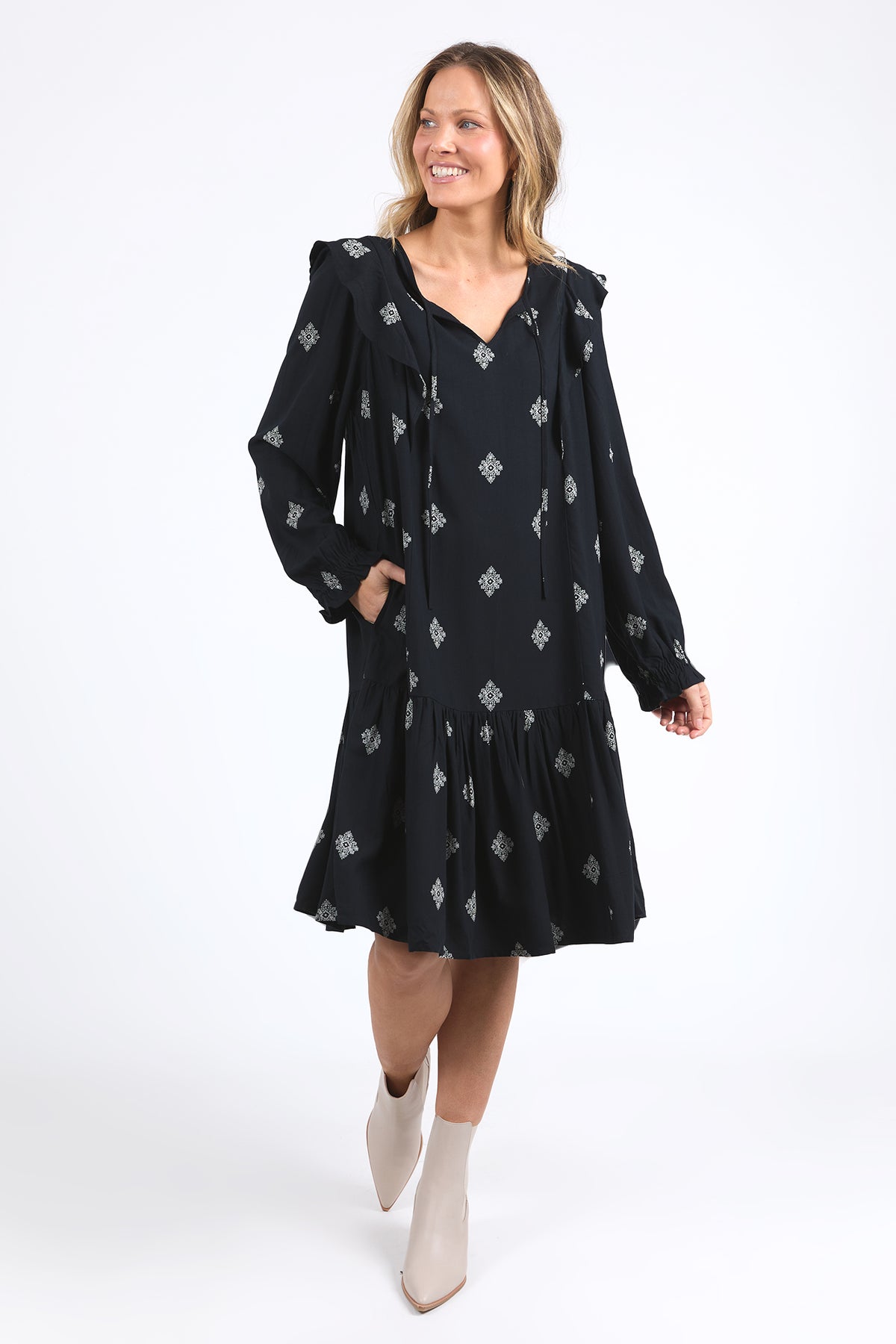 Georgina Print Dress Georgina Print