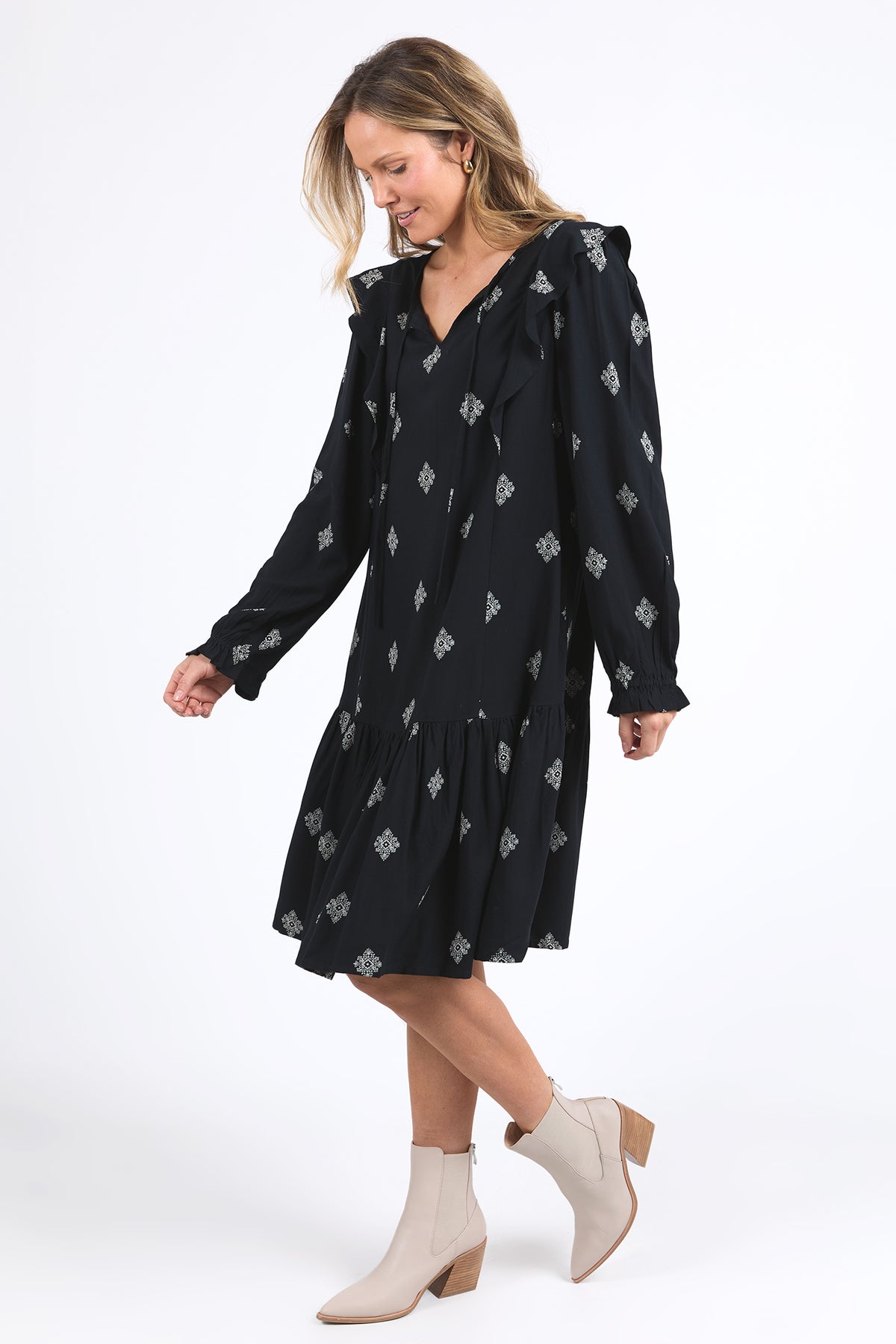 Georgina Print Dress Georgina Print