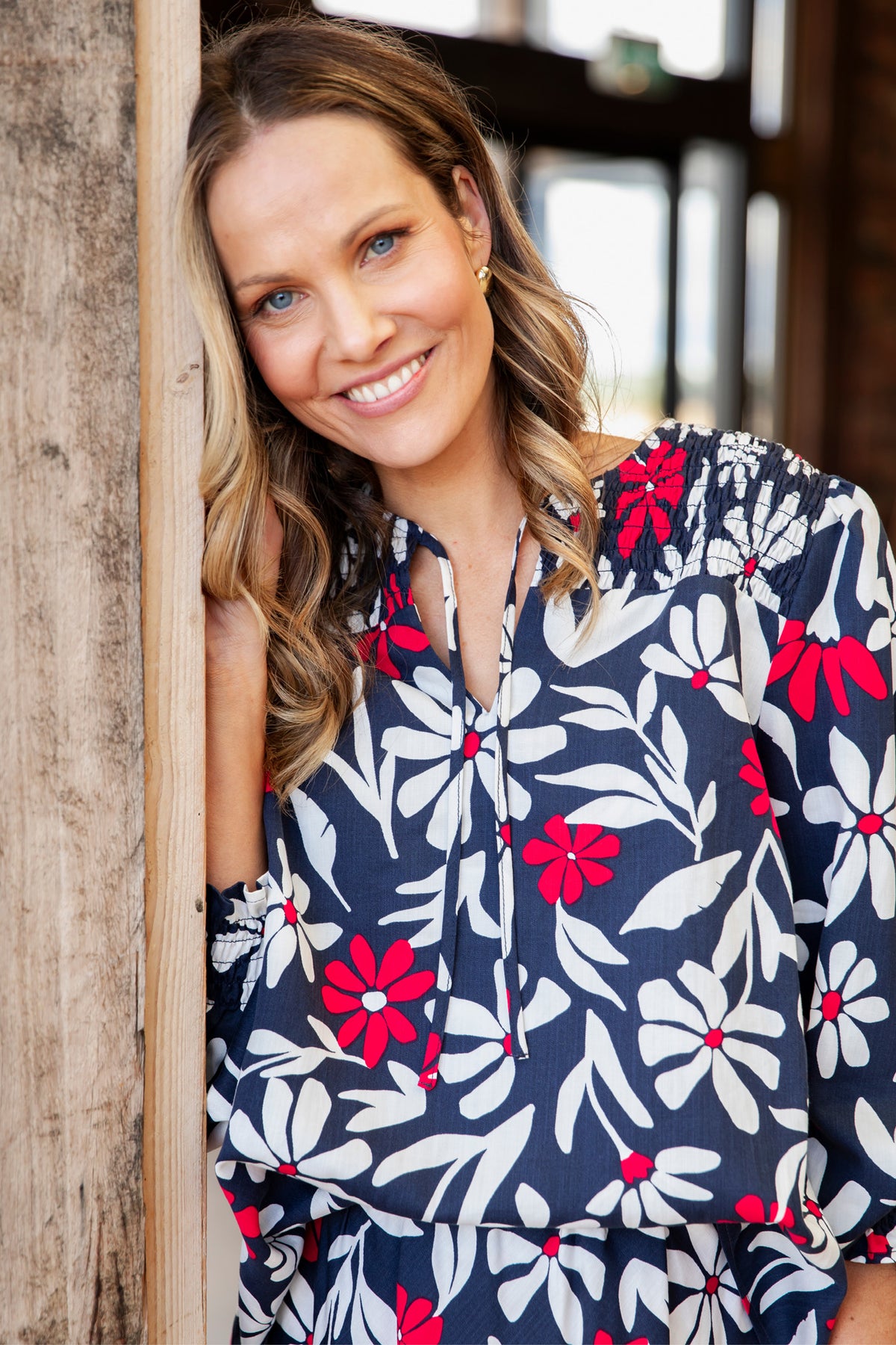 Indie Floral Blouse Indie Floral Print