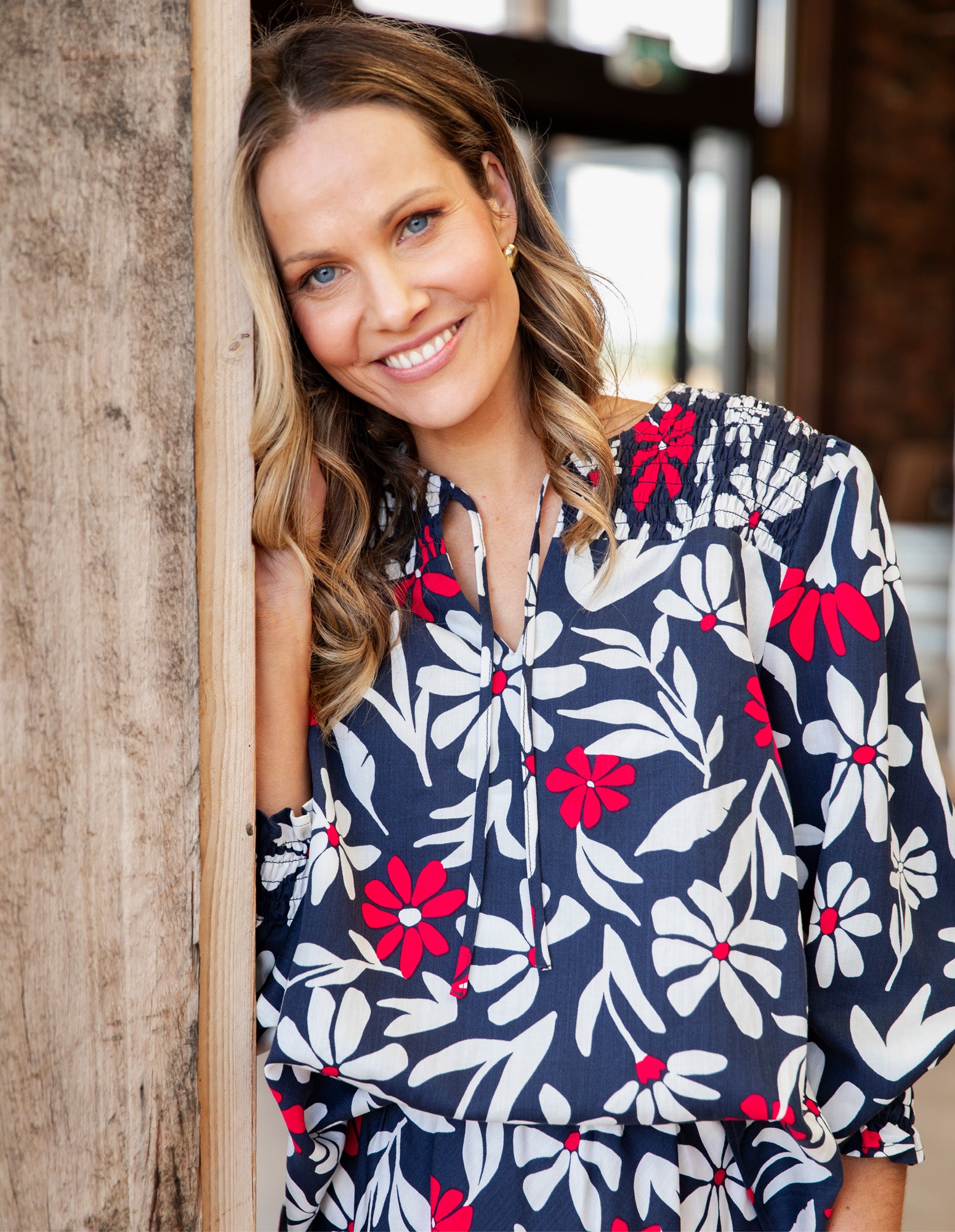 Indie Floral Blouse Indie Floral Print