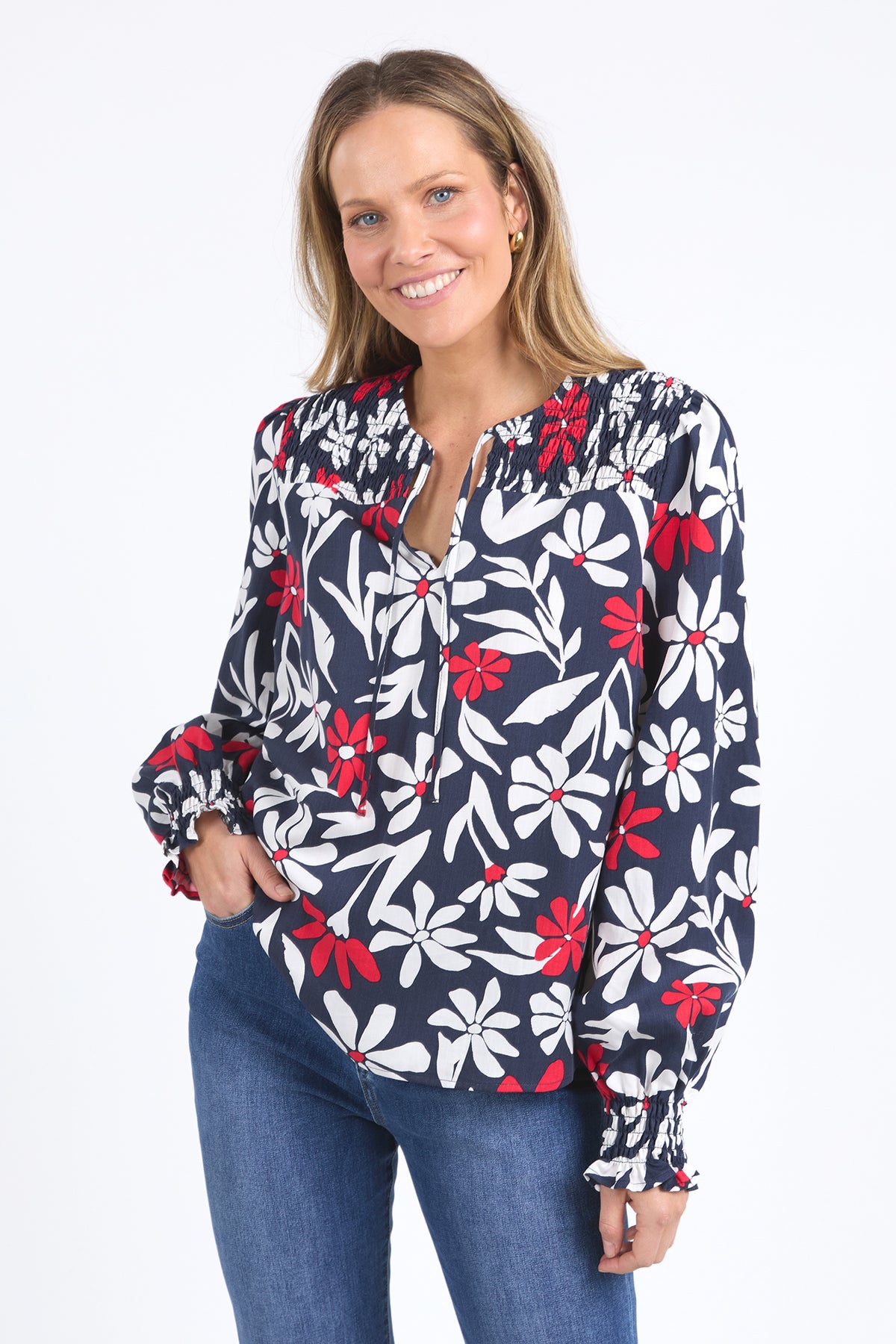 Indie Floral Blouse Indie Floral Print