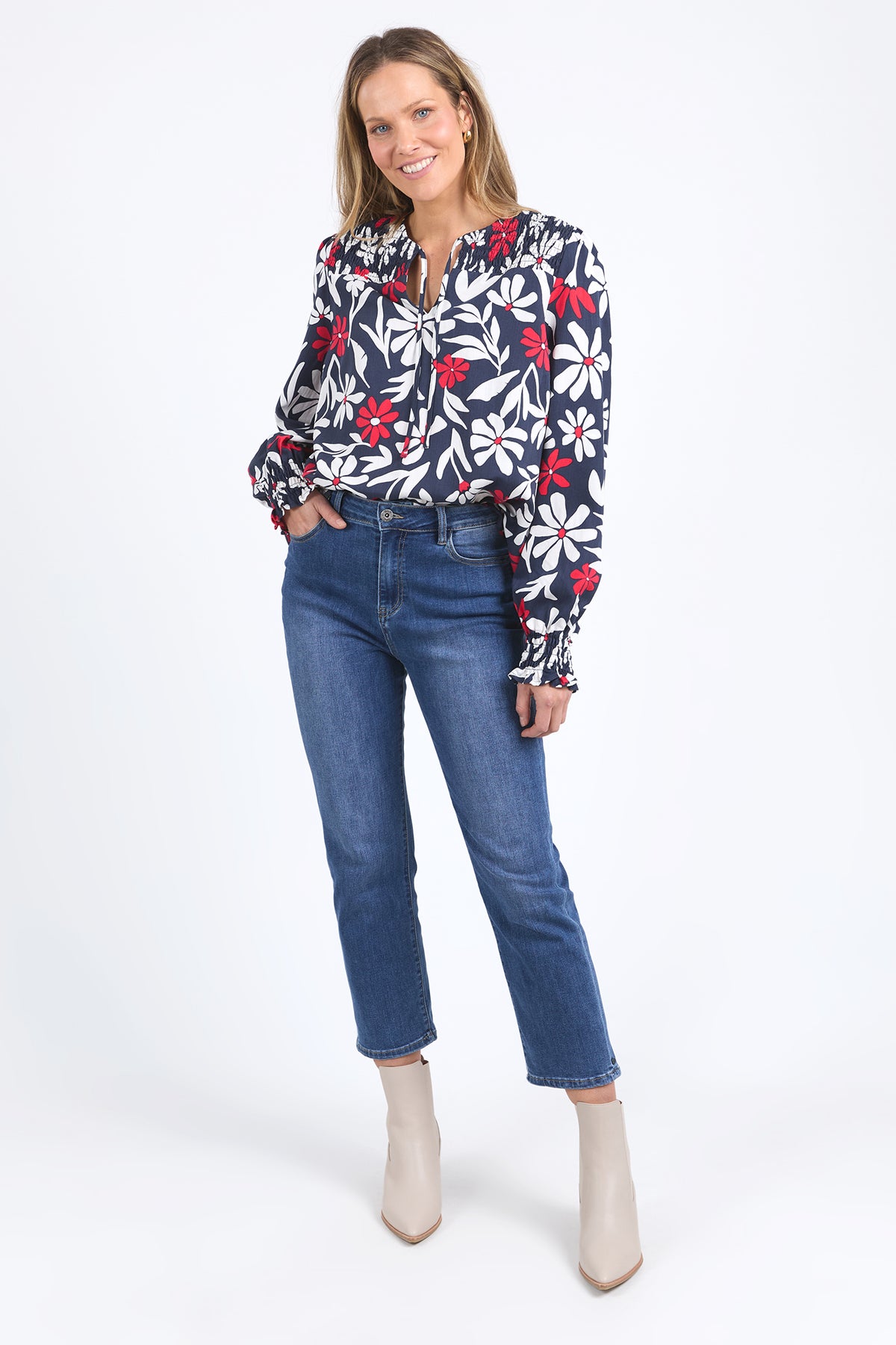 Indie Floral Blouse Indie Floral Print