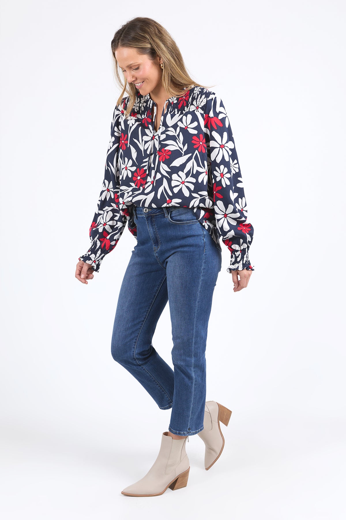 Indie Floral Blouse Indie Floral Print