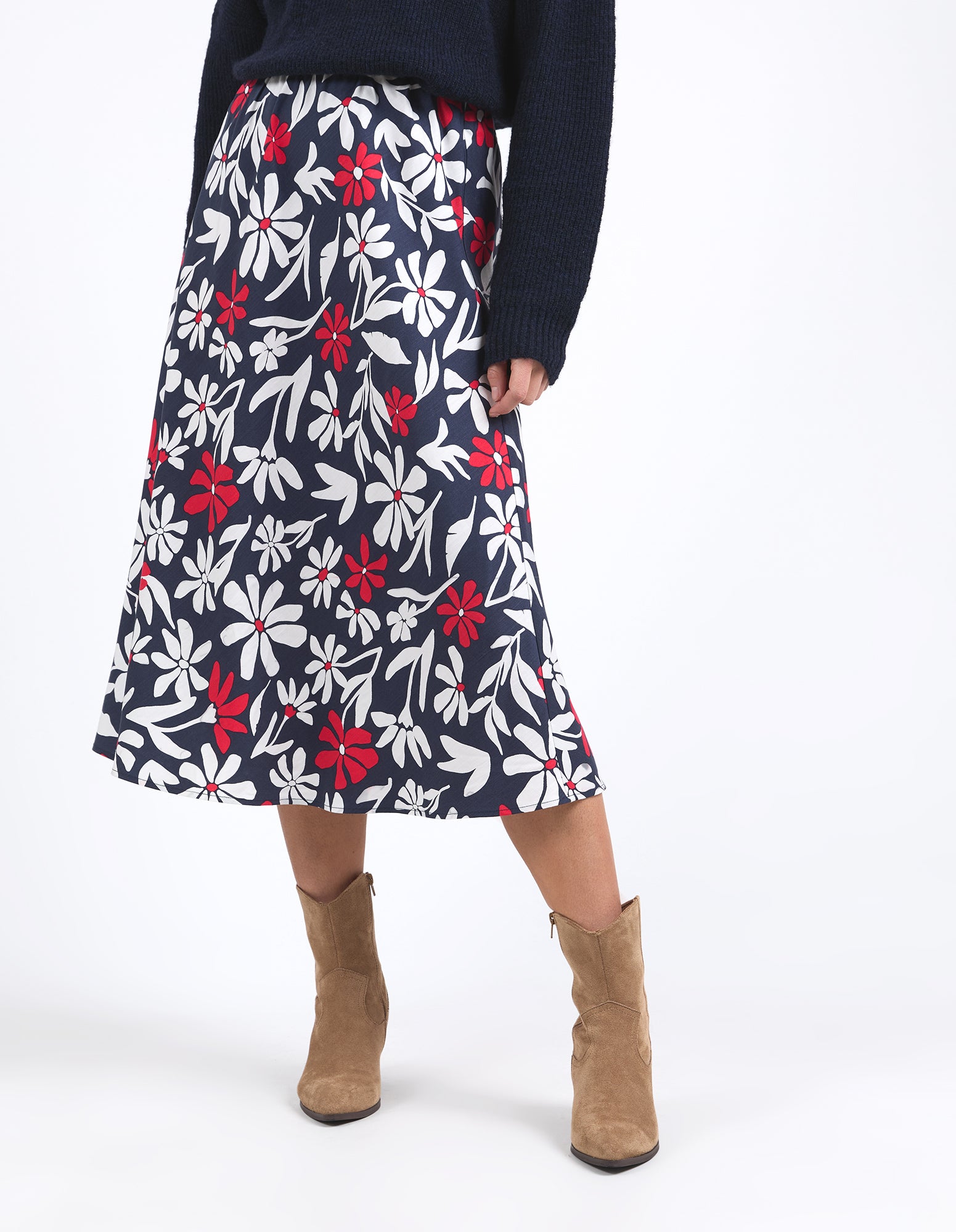 Indie Floral Skirt Indie Floral Print