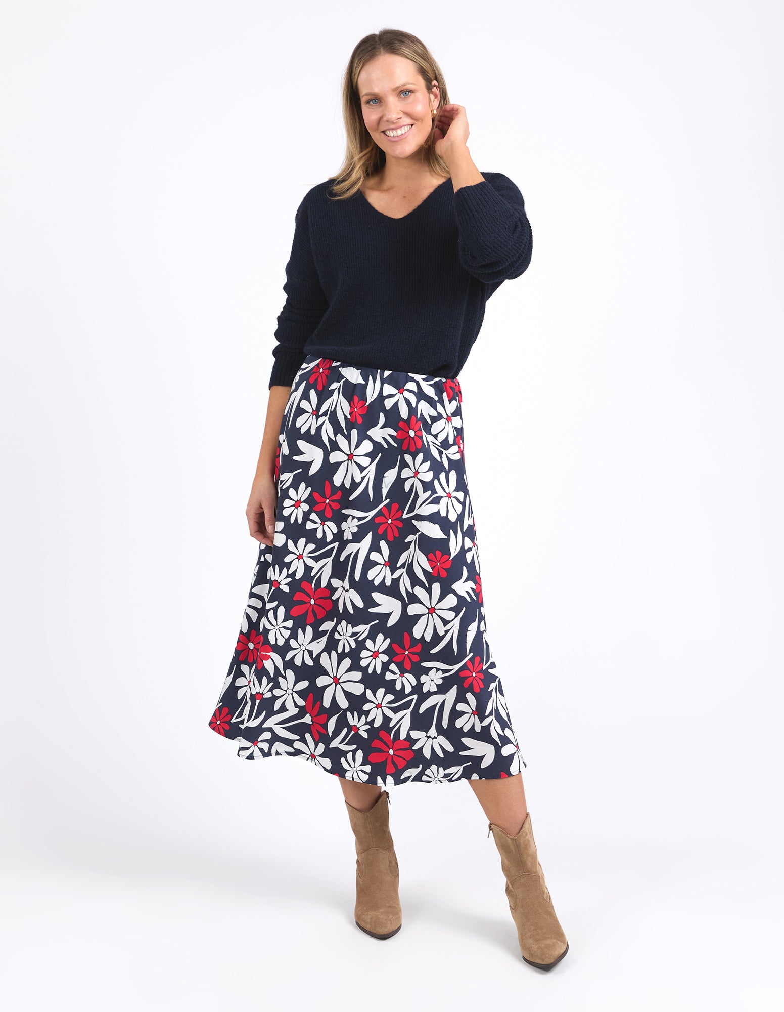 Indie Floral Skirt Indie Floral Print