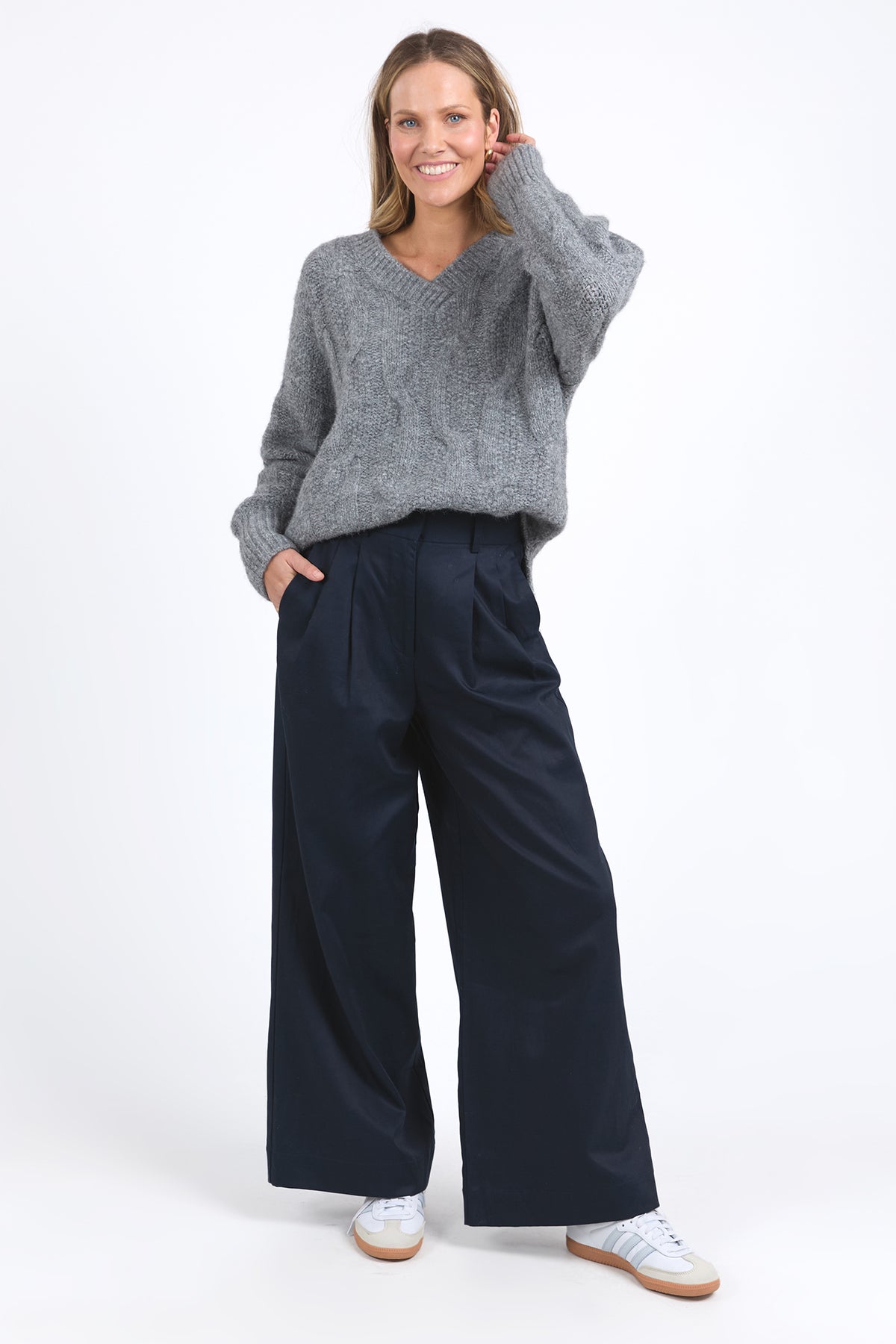 Darcy Pant Dark Sapphire