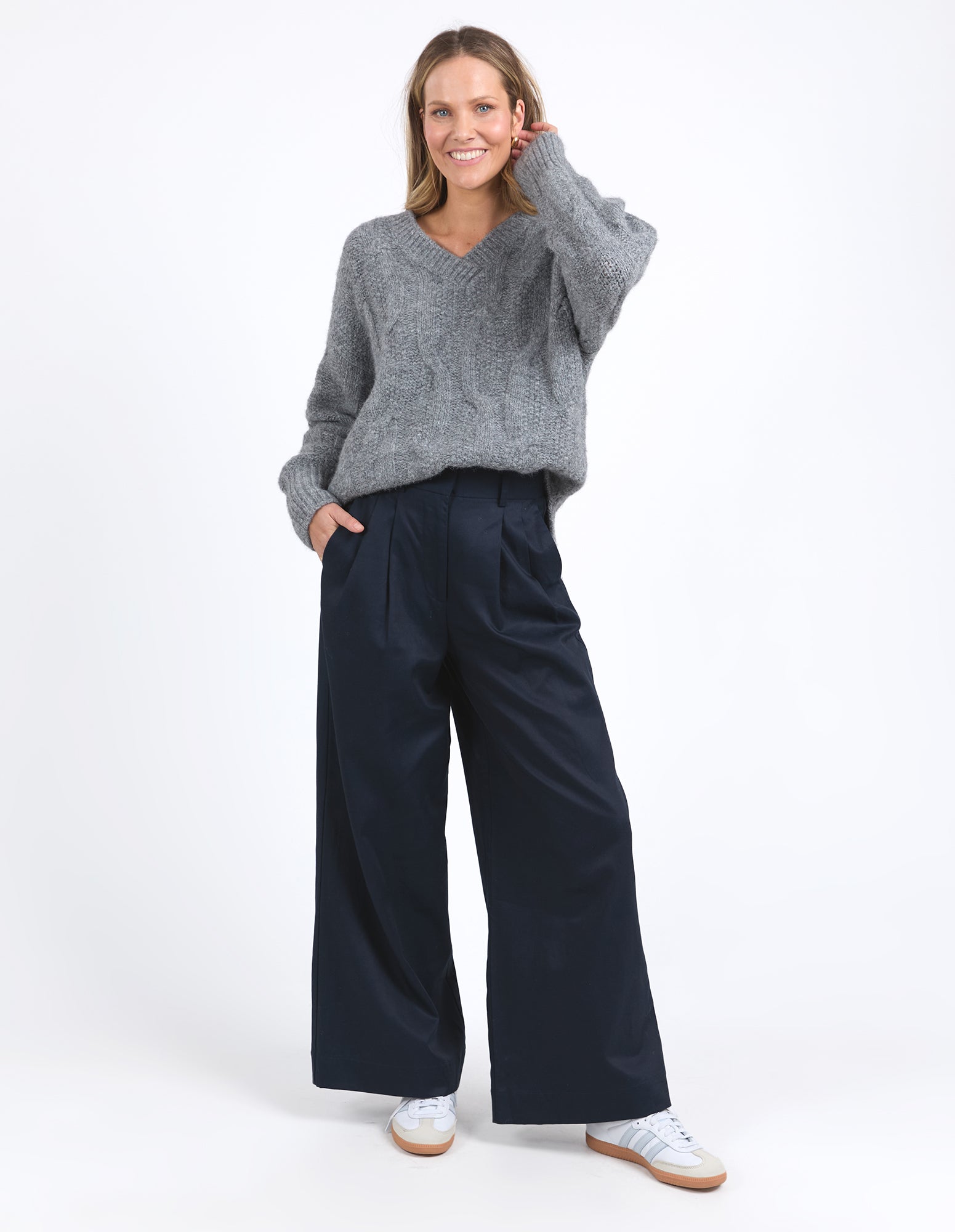 Darcy Pant Dark Sapphire