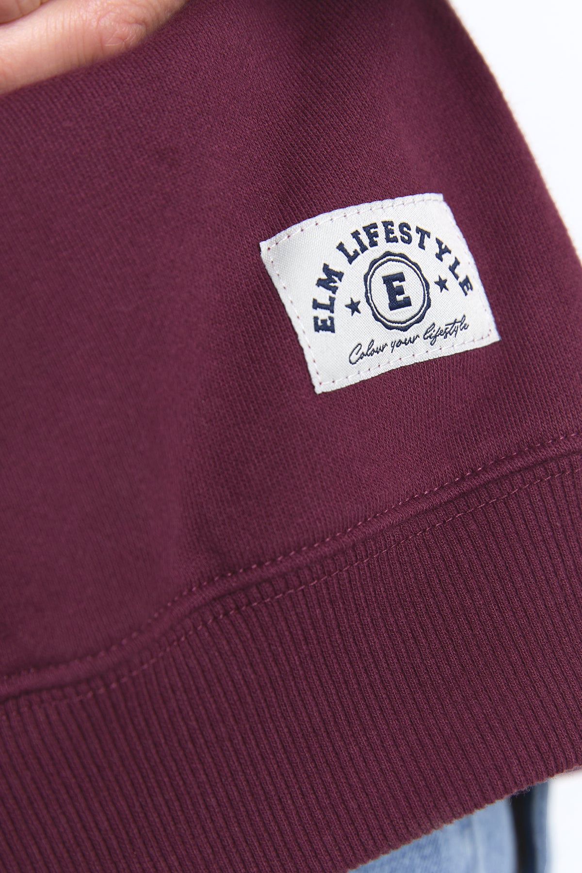 College Hoodie Merlot