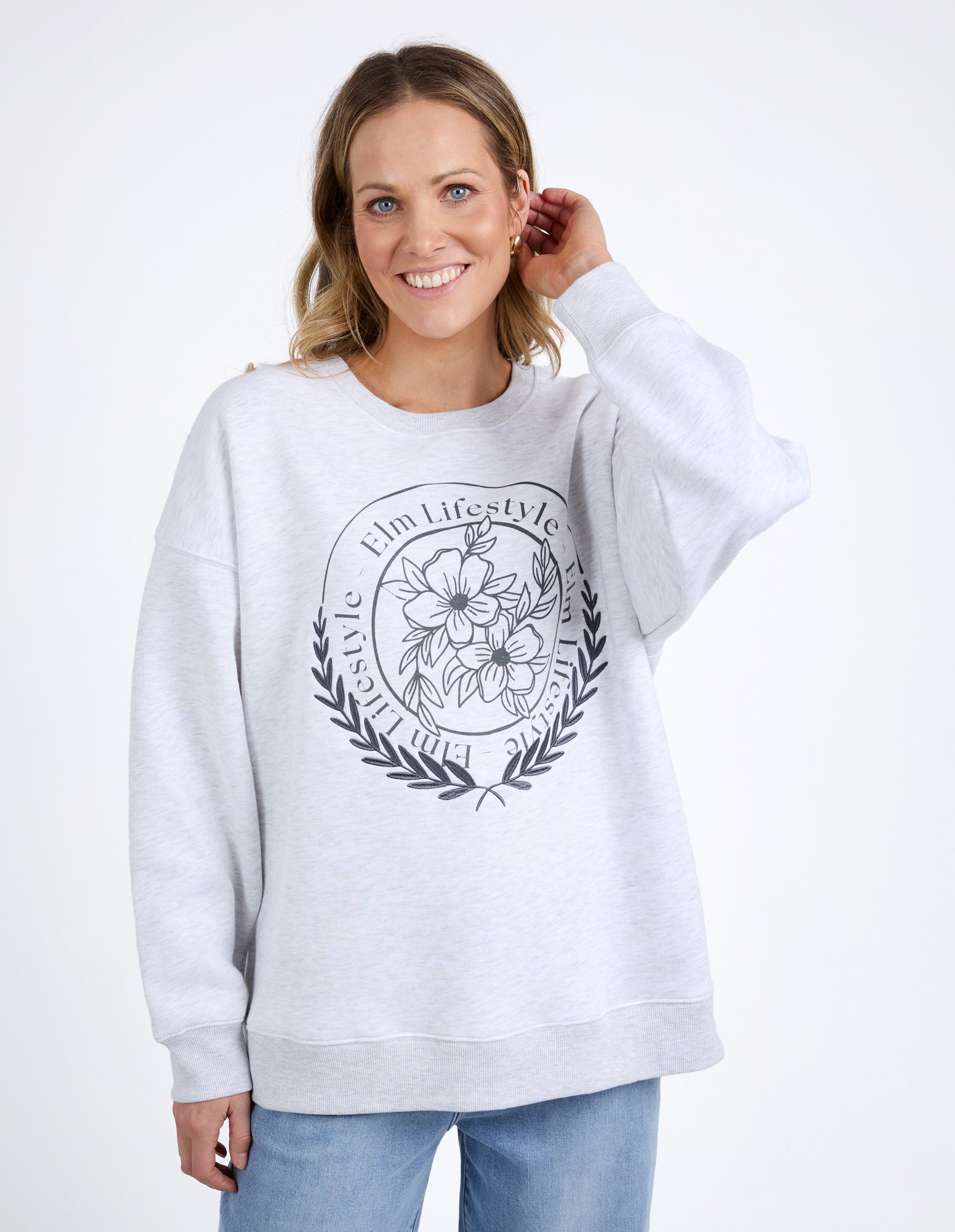 Emblem Crew Grey Marle