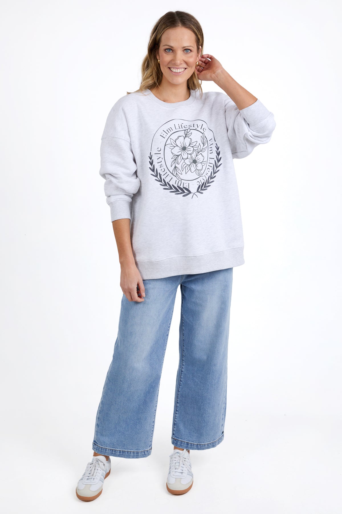 Emblem Crew Grey Marle