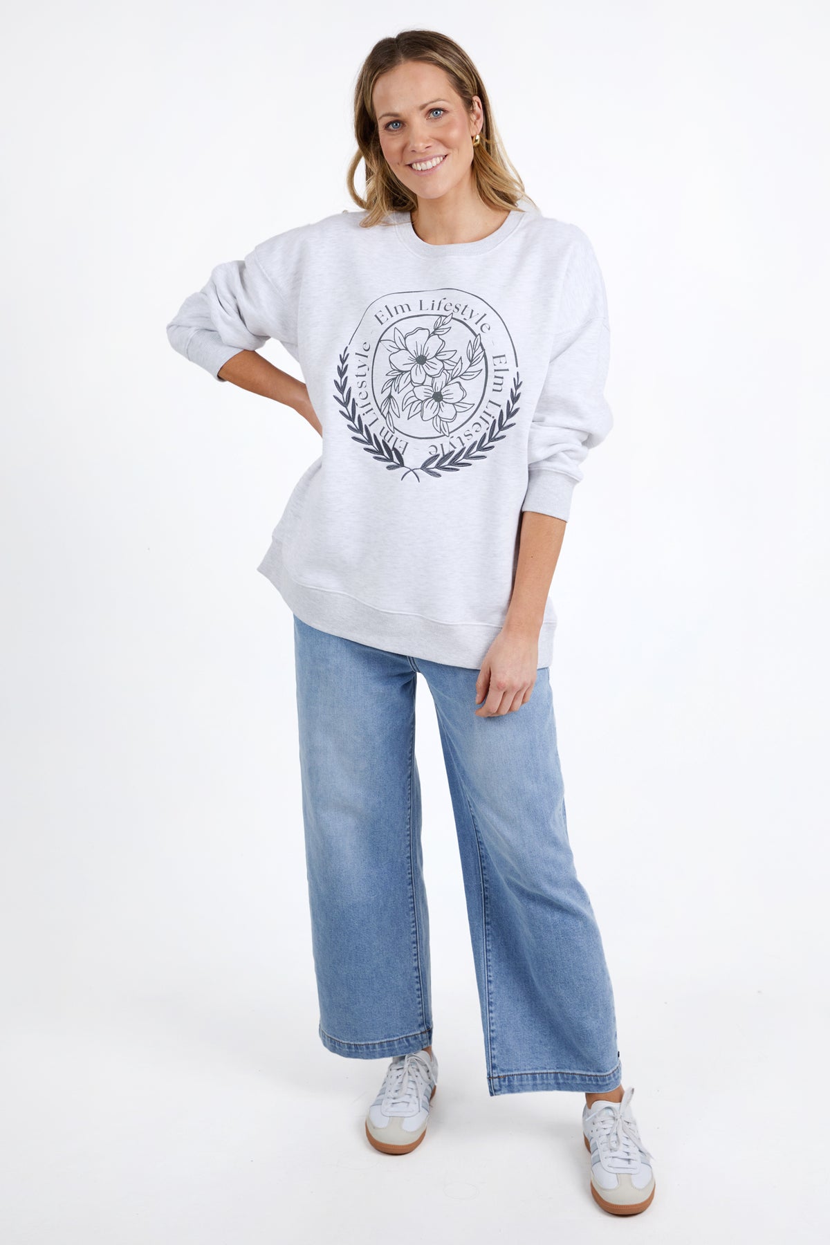 Emblem Crew Grey Marle