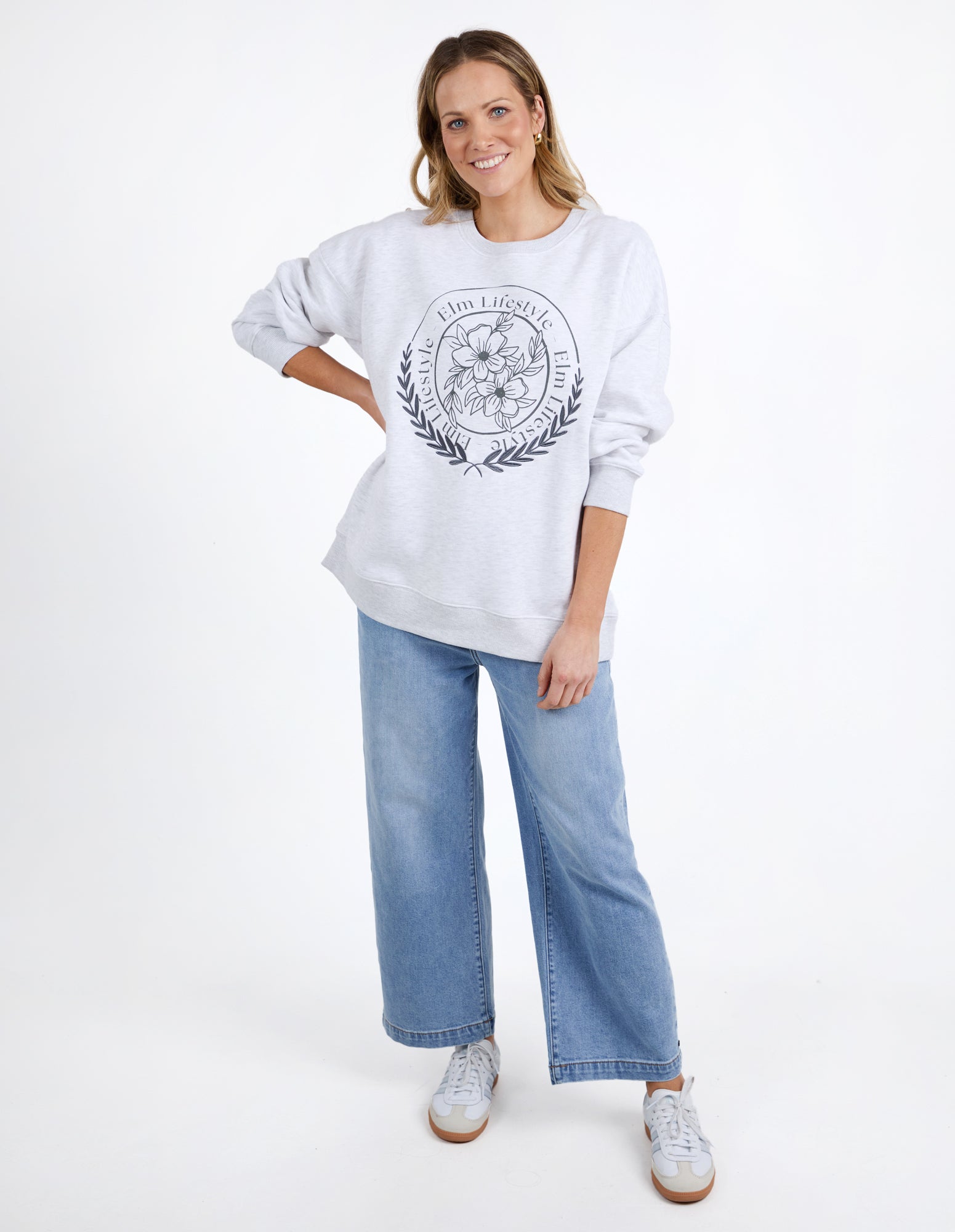 Emblem Crew Grey Marle