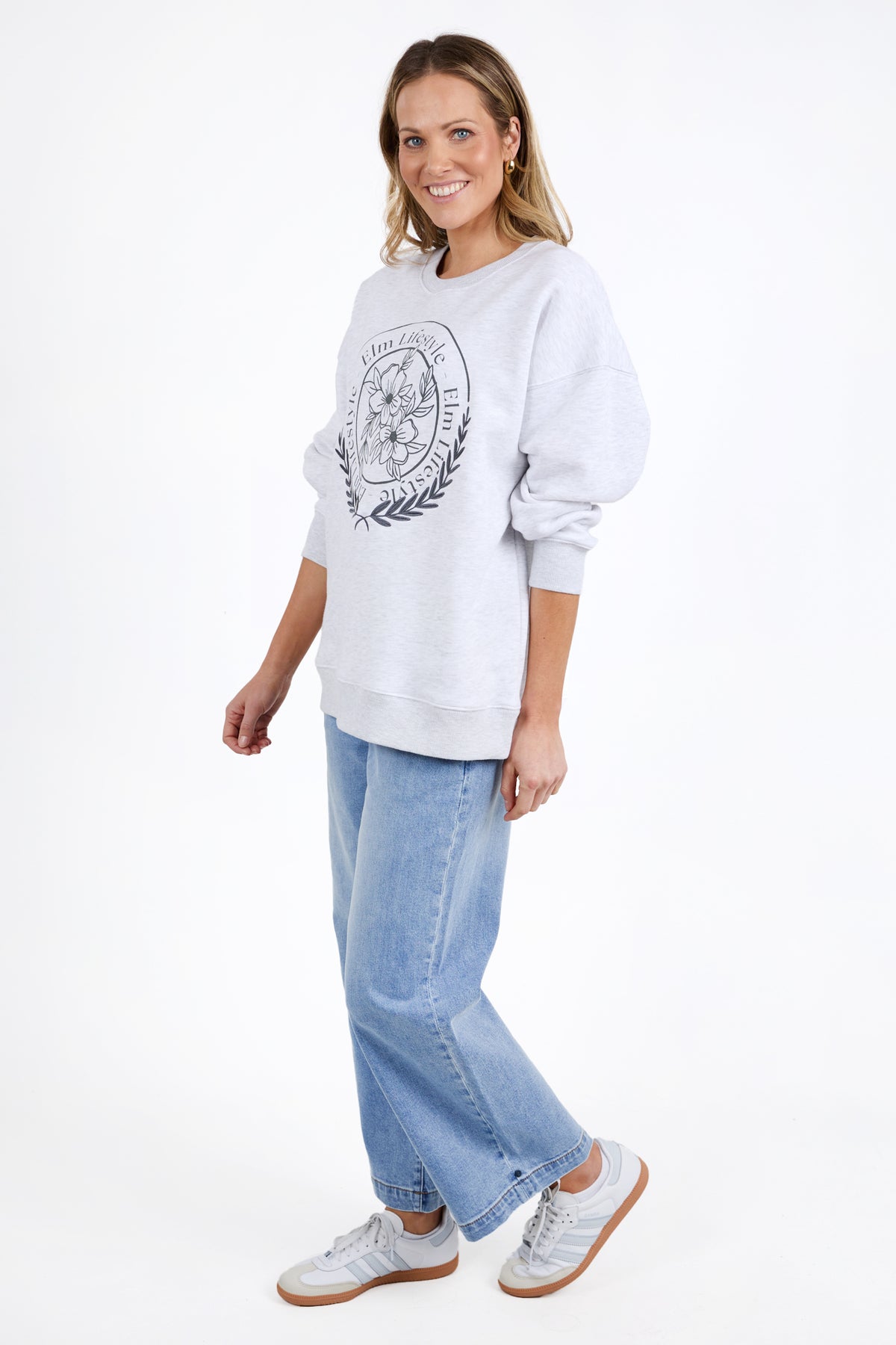 Emblem Crew Grey Marle
