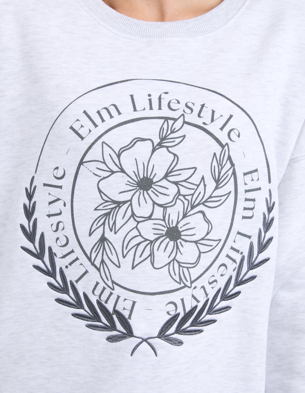Emblem Crew Grey Marle