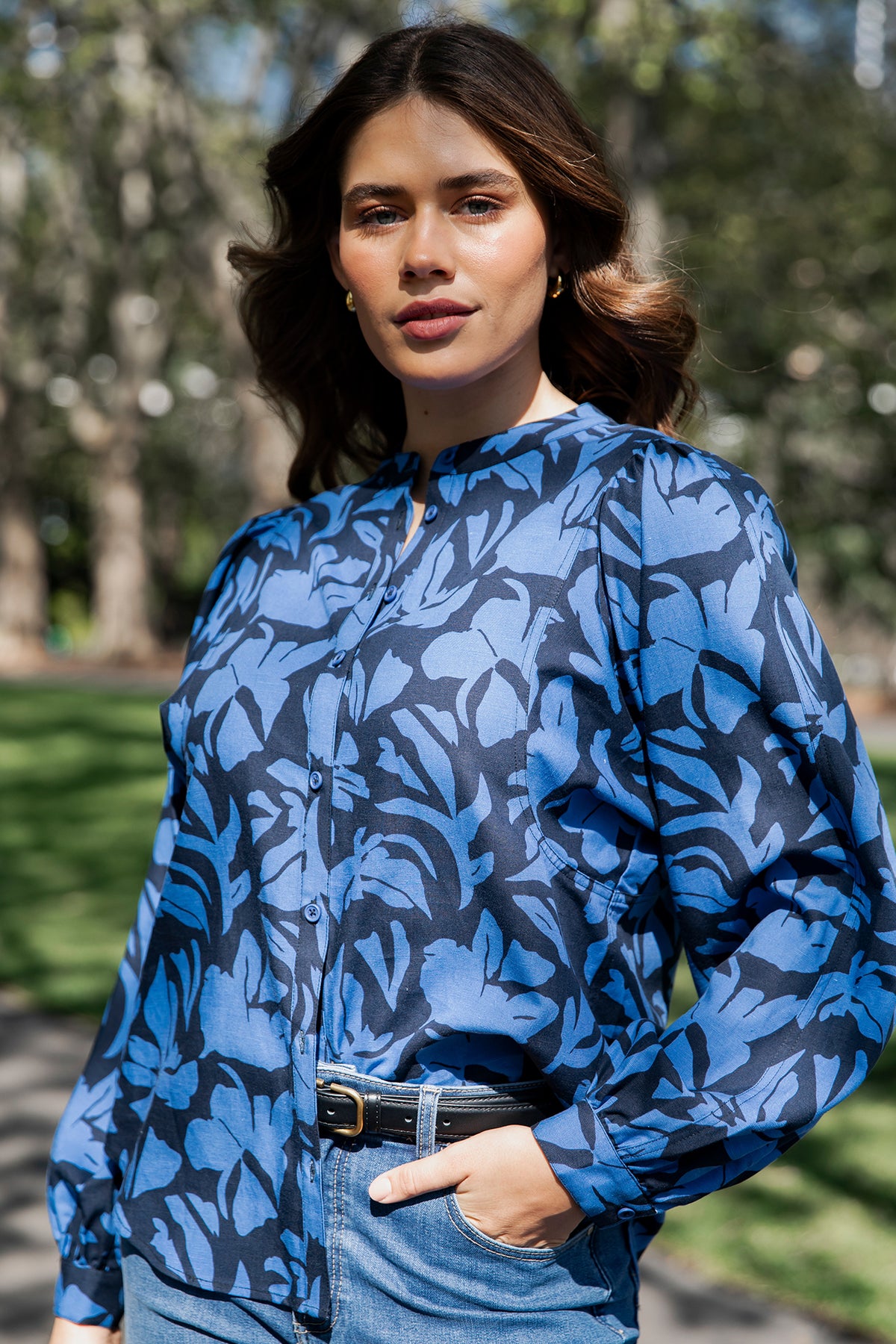Riley Blouse Riley Floral Print