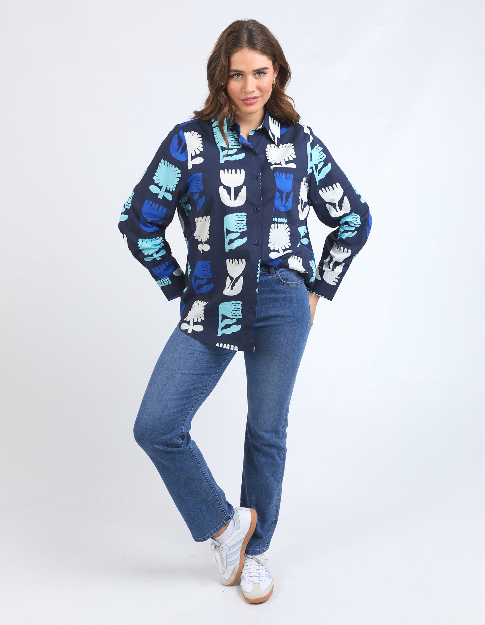 Madeleine Stamer Shirt Madeline Print
