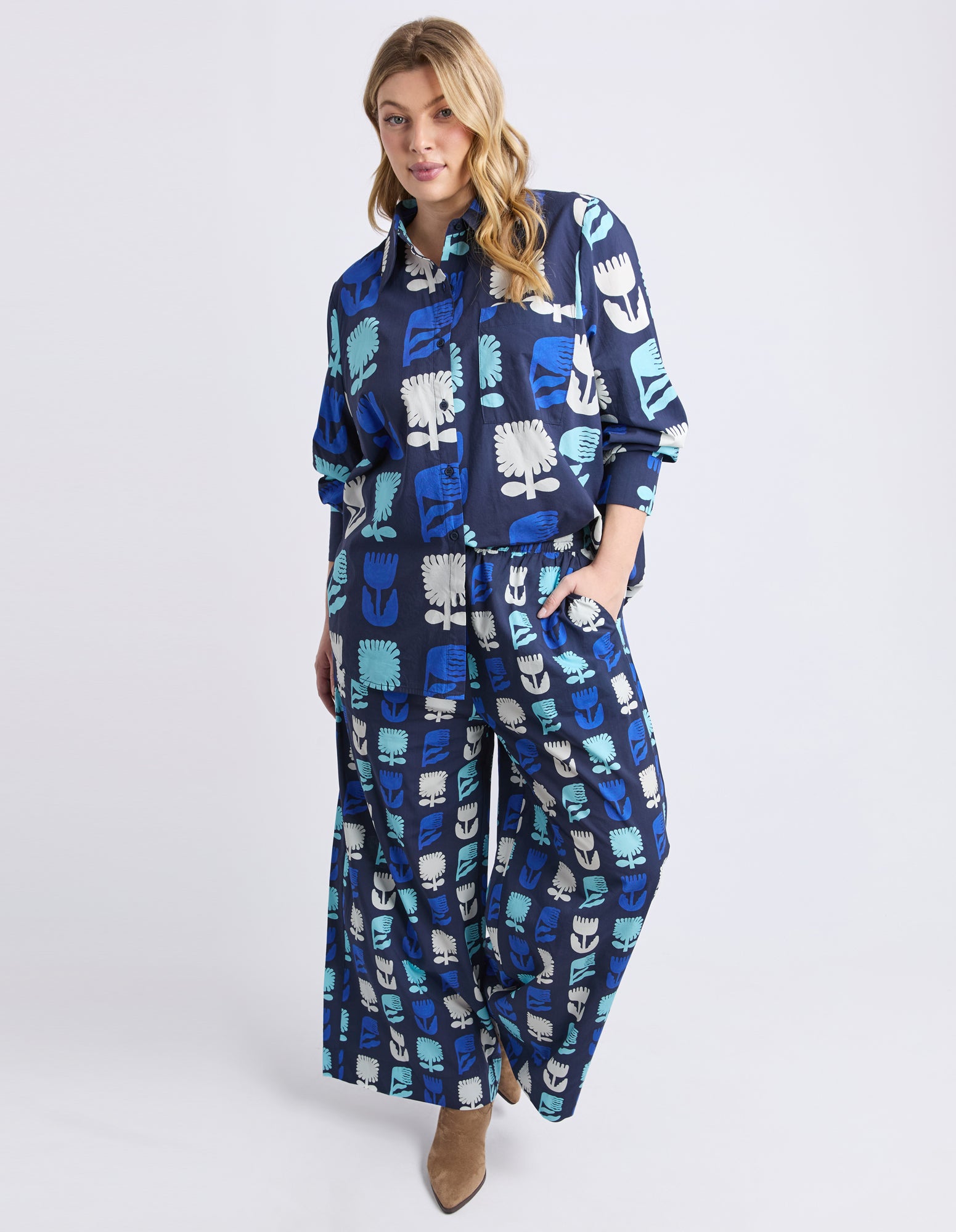Madeleine Stamer Shirt Madeline Print
