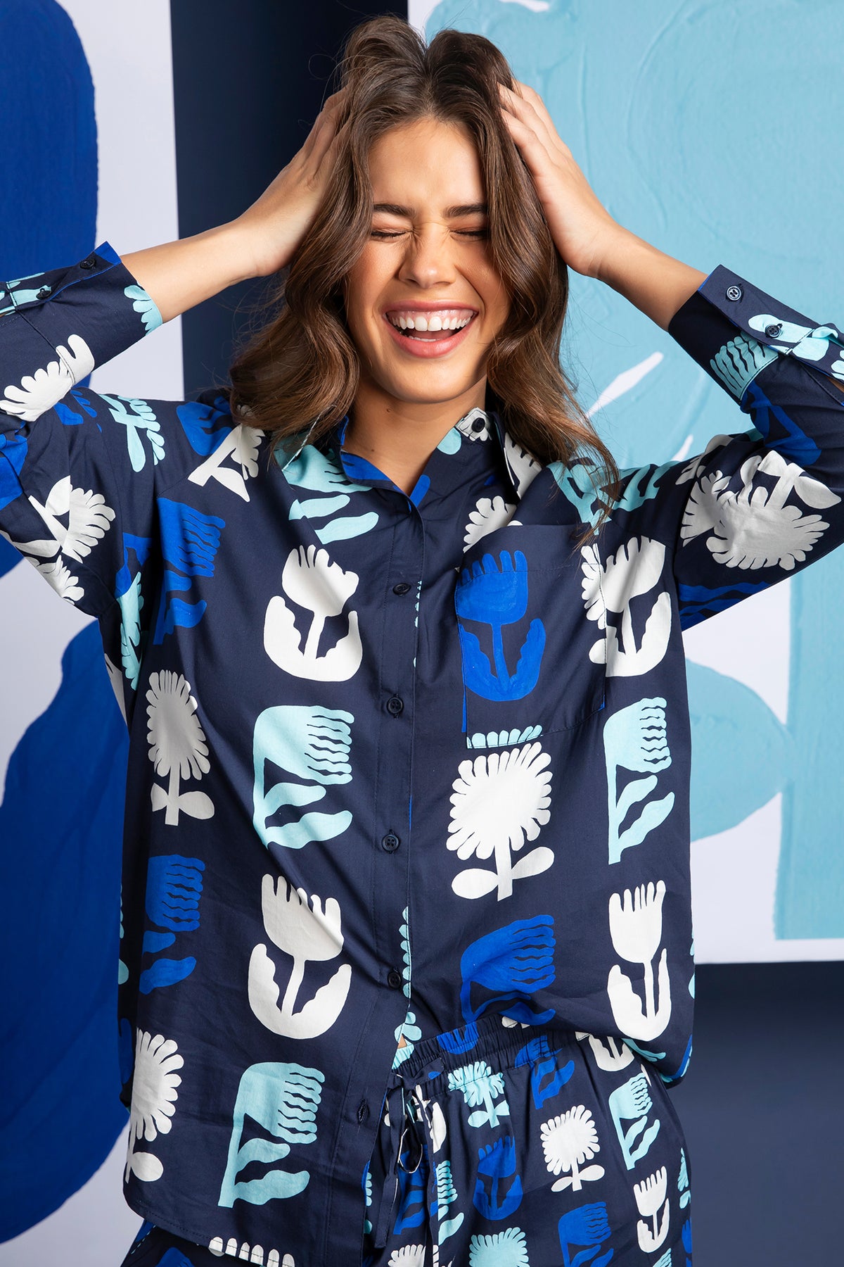 Madeleine Stamer Shirt Madeline Print