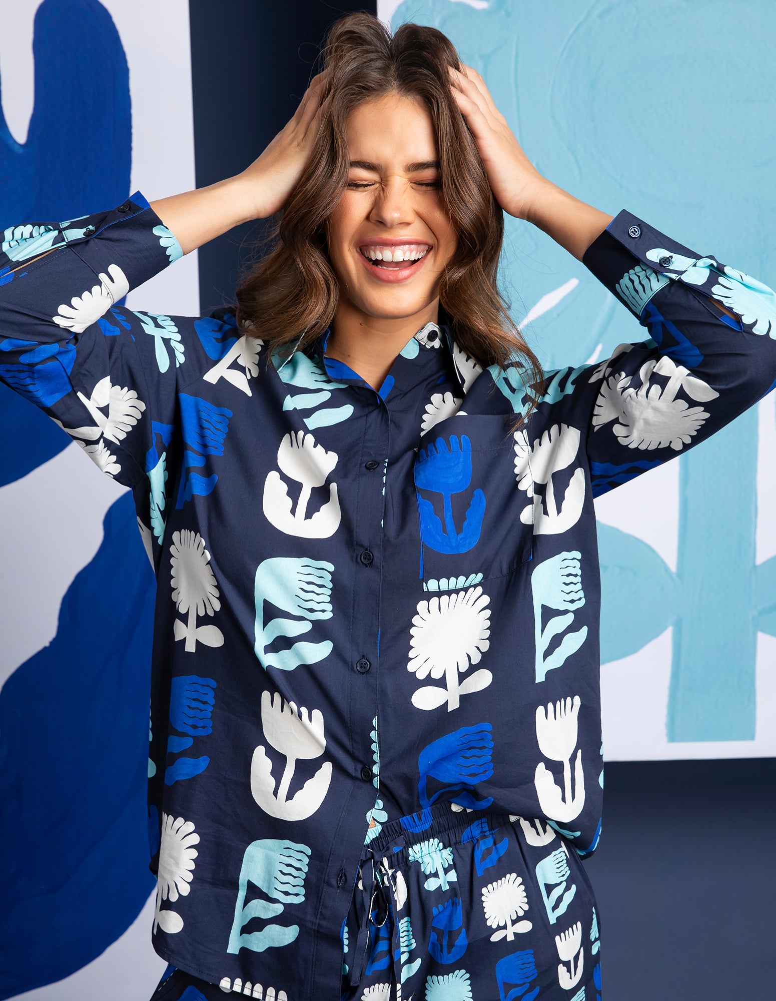Madeleine Stamer Shirt Madeline Print