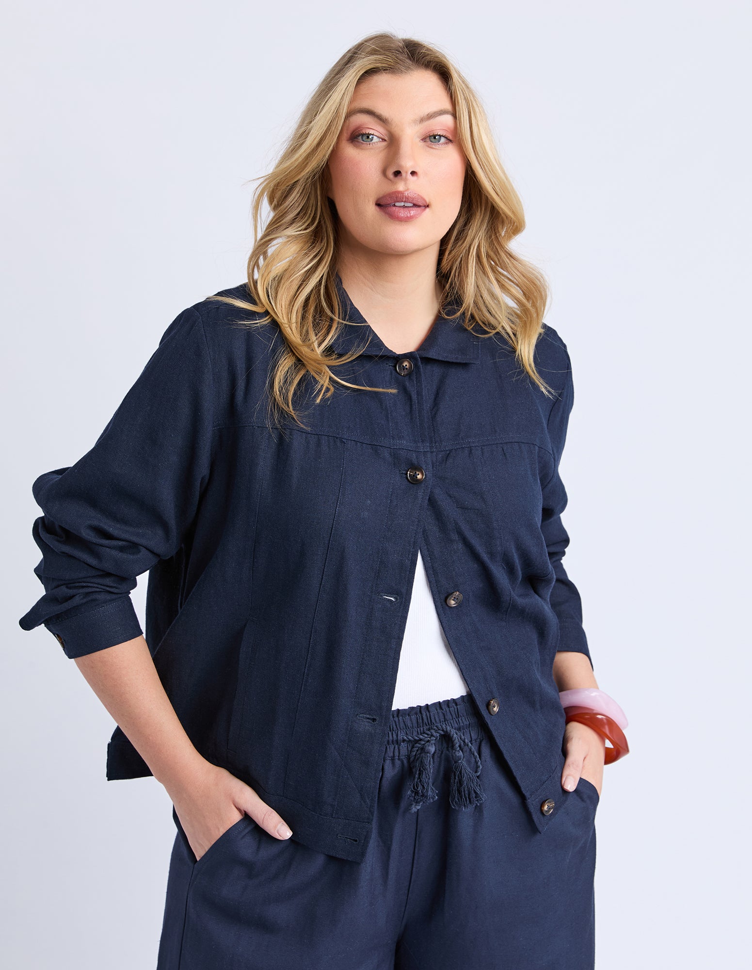 Maylee Jacket Navy