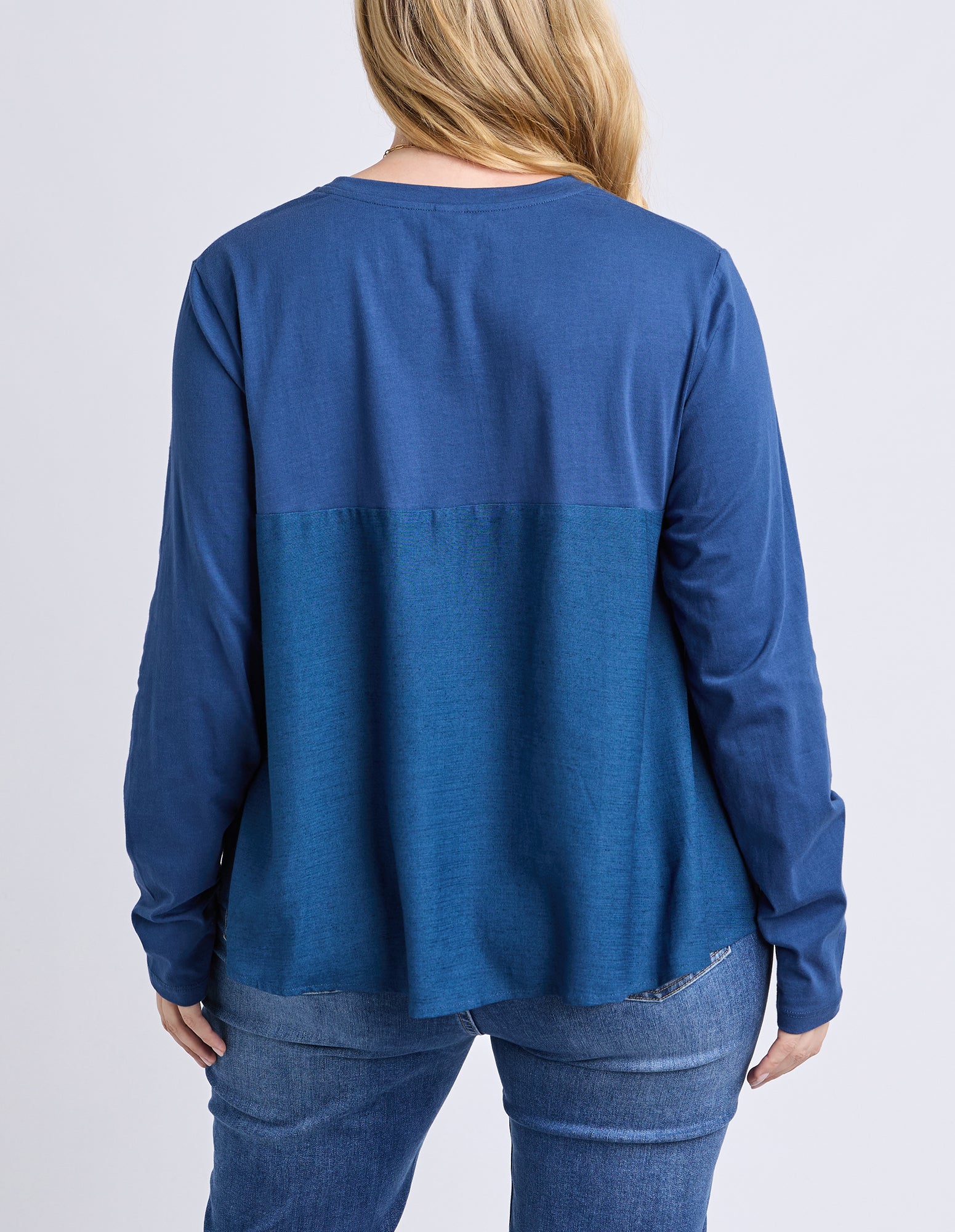 Melrose Long Sleeve Top Classic Navy
