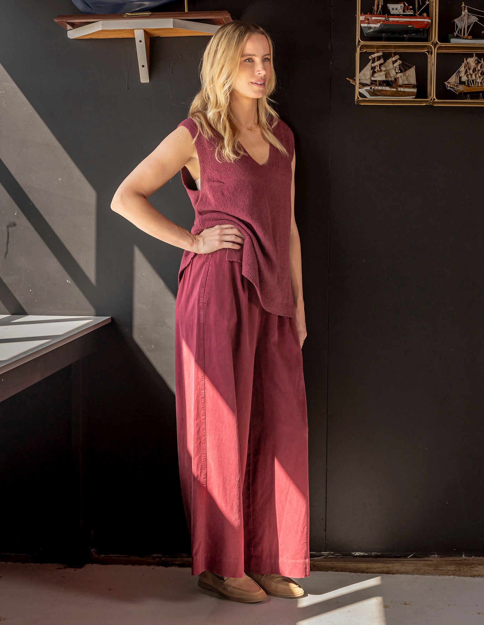 Bliss Culotte Plum